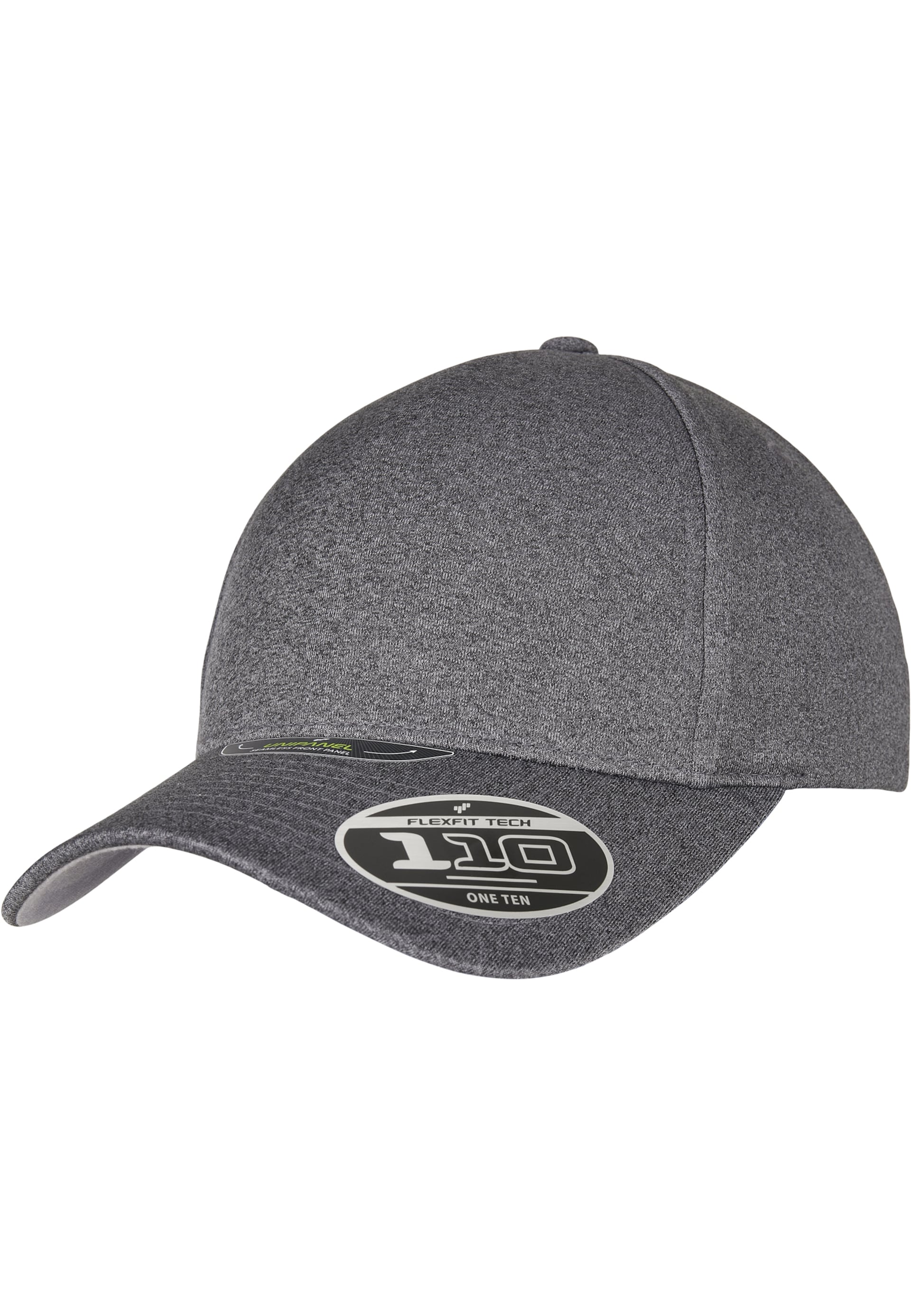 Flexfit adjustable Keps Unipanel Melange Dark Grey 110 Adjustable herr – bild 2