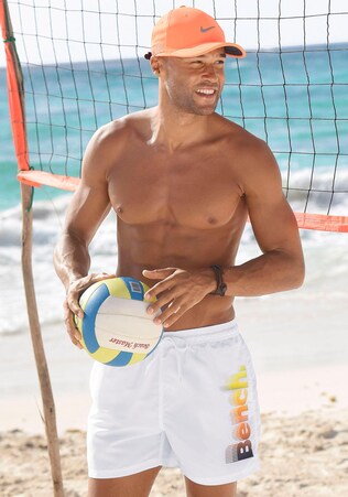 BENCH, Plavecké šortky, bílá