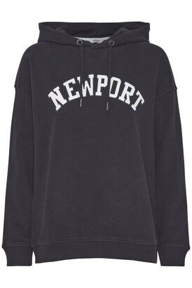 Oxmo Sweatshirt ‘Colisa’ Zwart / Wit