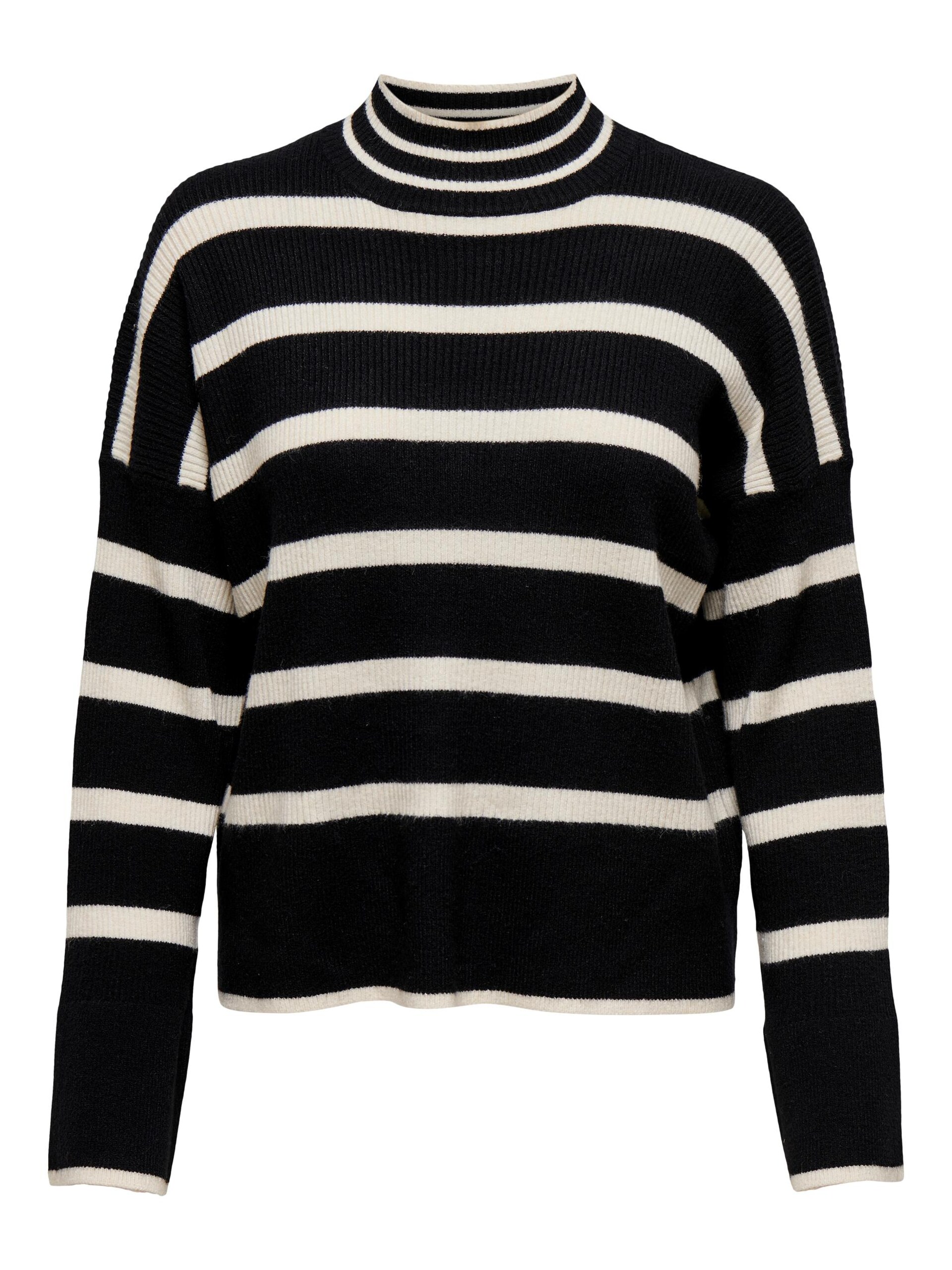 ONLY Ibi L/S Highneck Pullover stickade tröjor dam – bild 5