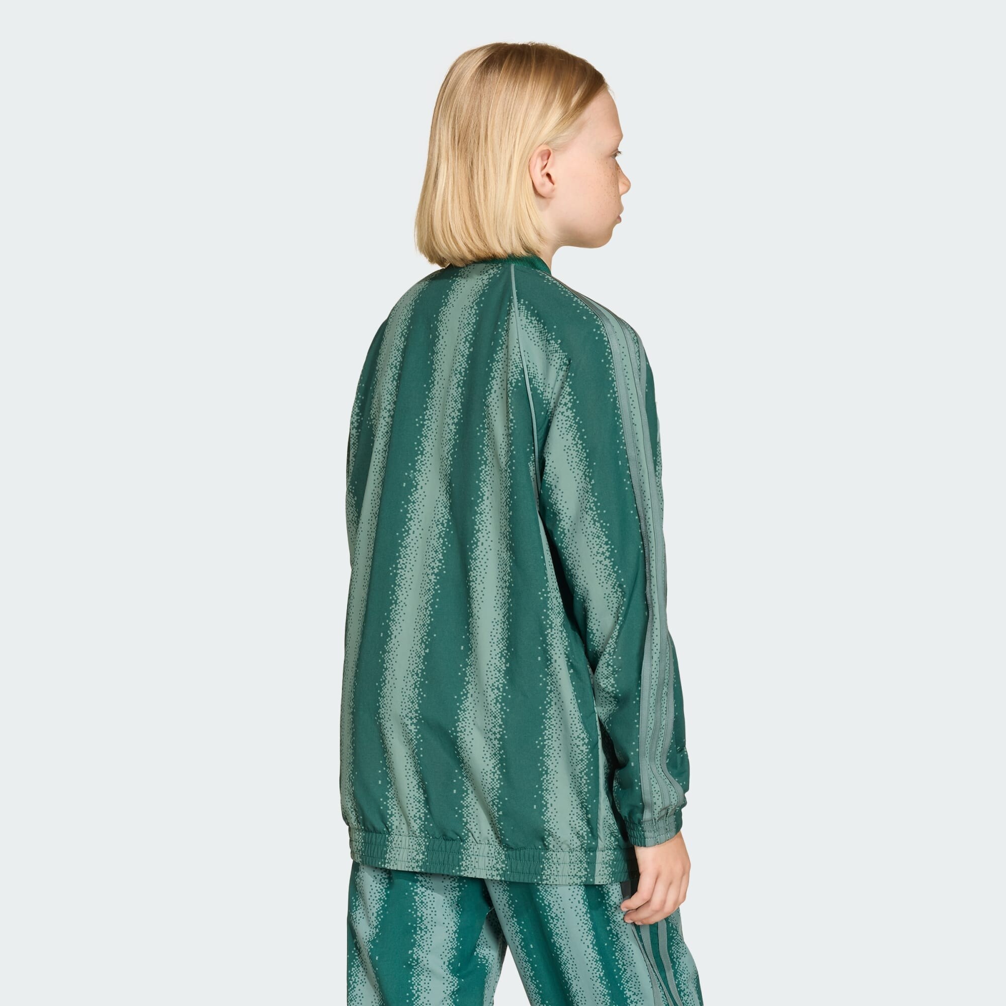 ADIDAS ORIGINALS Chaqueta de entretiempo 'ADIDAS MINECRAFT SST LOOSE TRACK'  verde / menta – imagen 4
