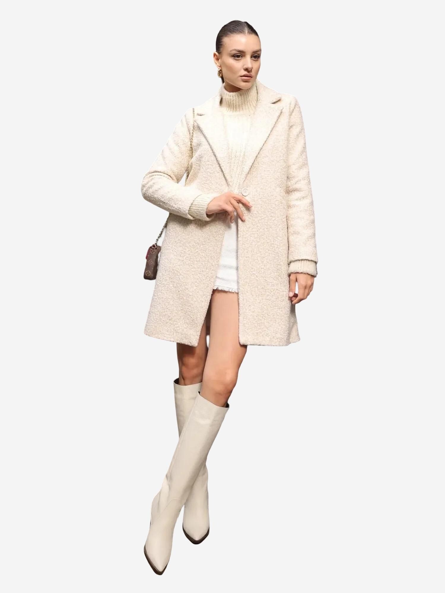 Bigdart Cappotto invernale  bianco lana