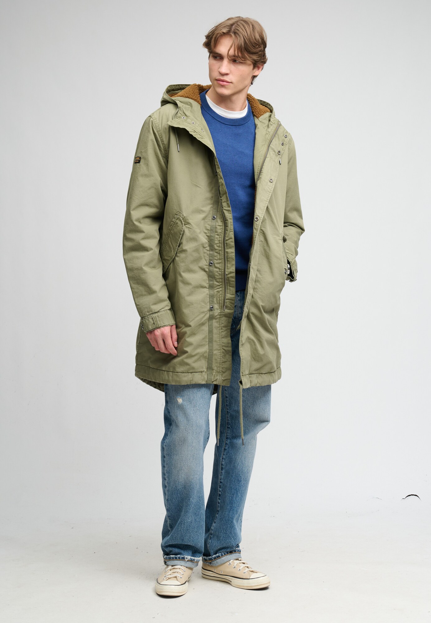 Superdry & Co Parca de entretiempo  oliva – imagen 3