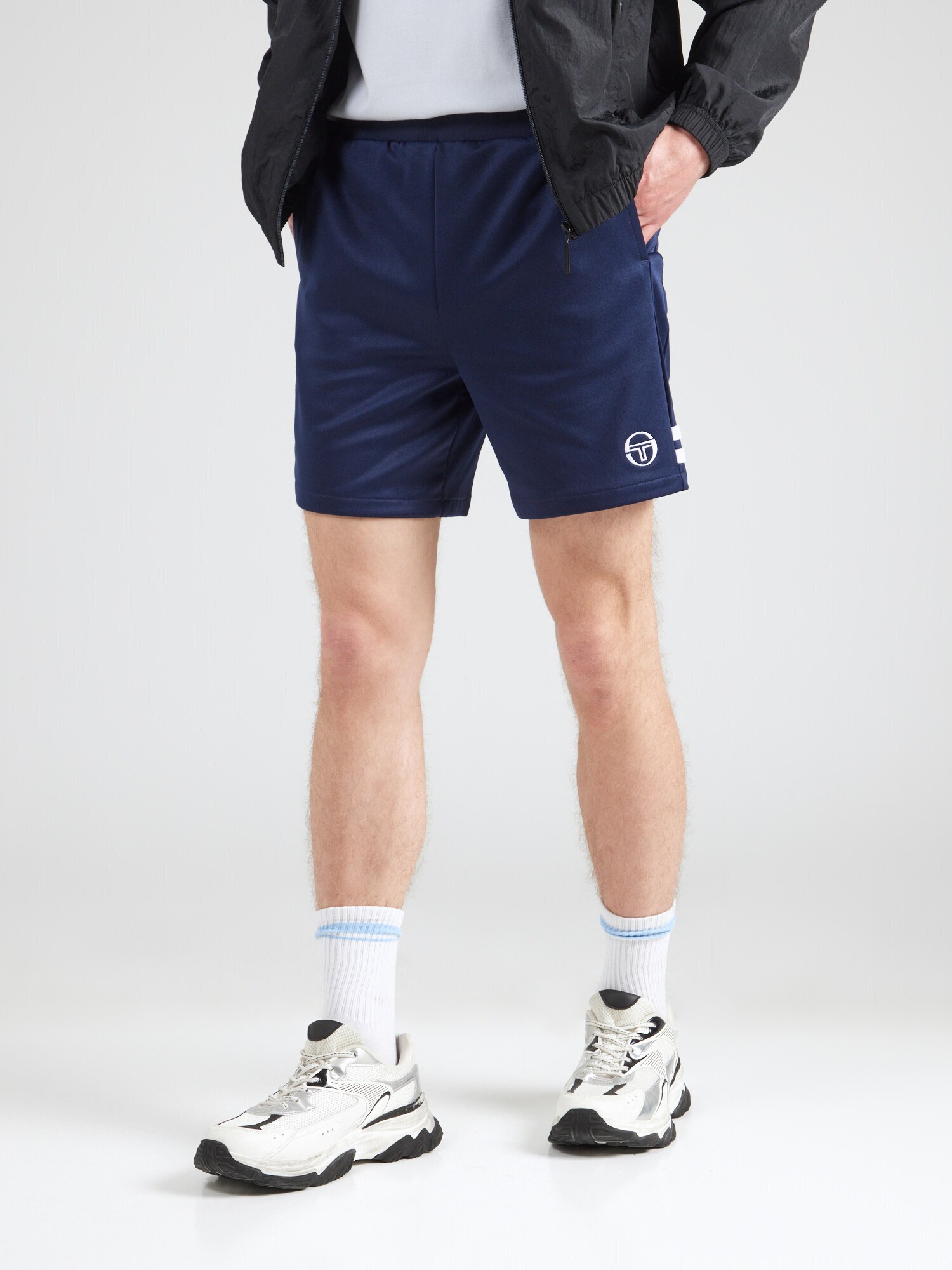 Sergio Tacchini Nadrág 'NEW ORION'  tengerészkék / fehér termék 2. képe