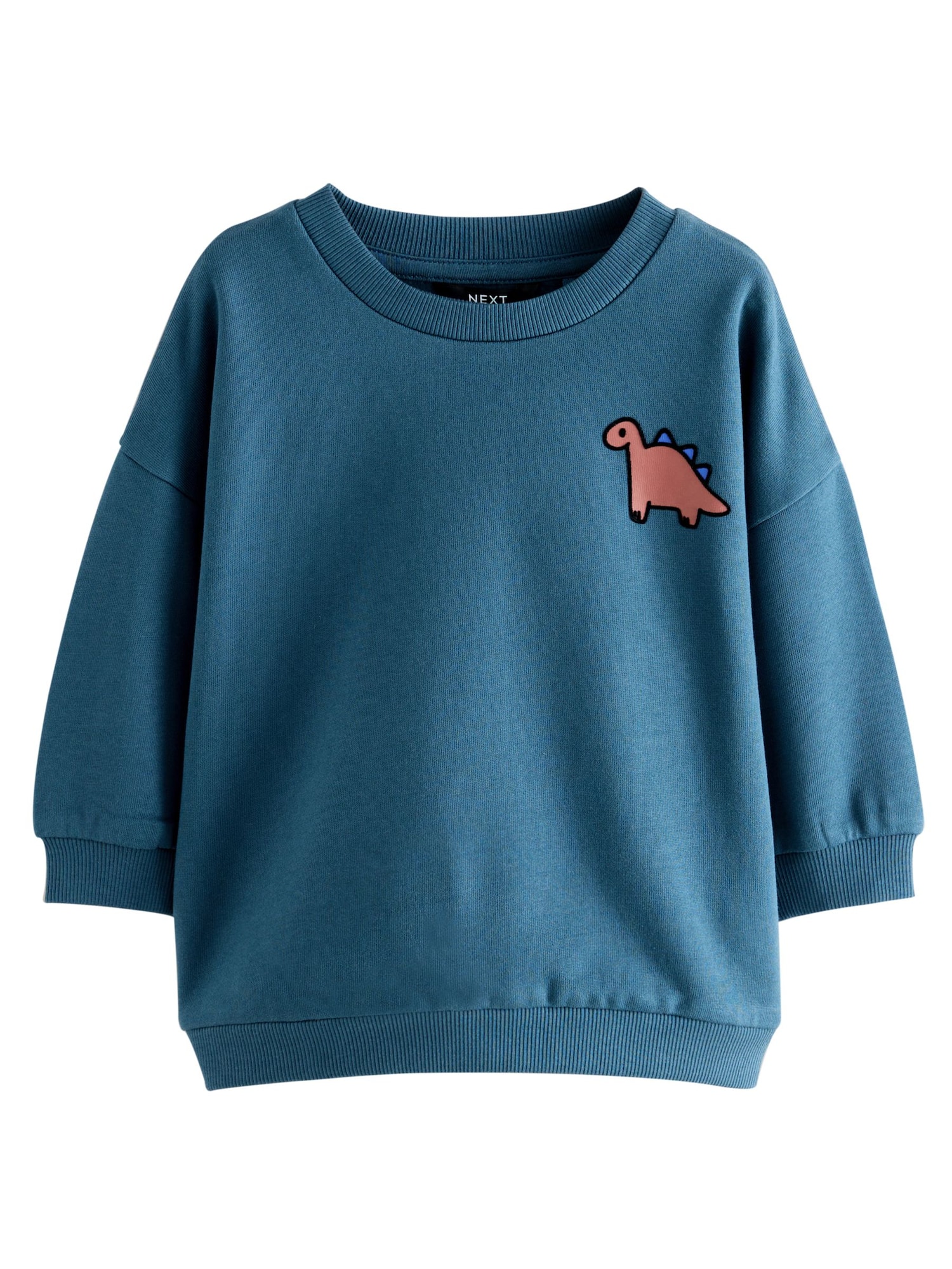 Next Bluză de molton  albastru / maro / negru / alb