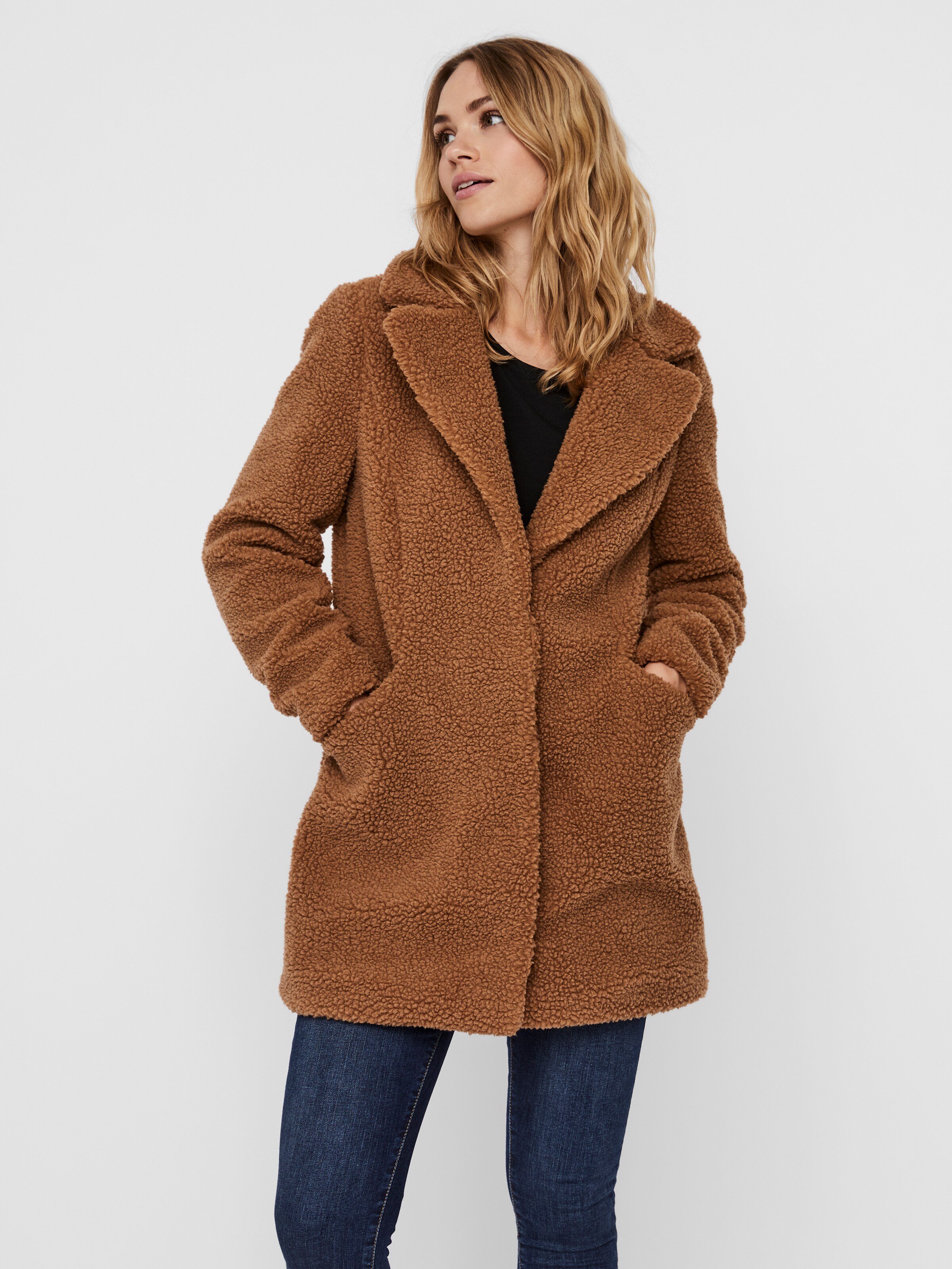 mink pink teddy coat