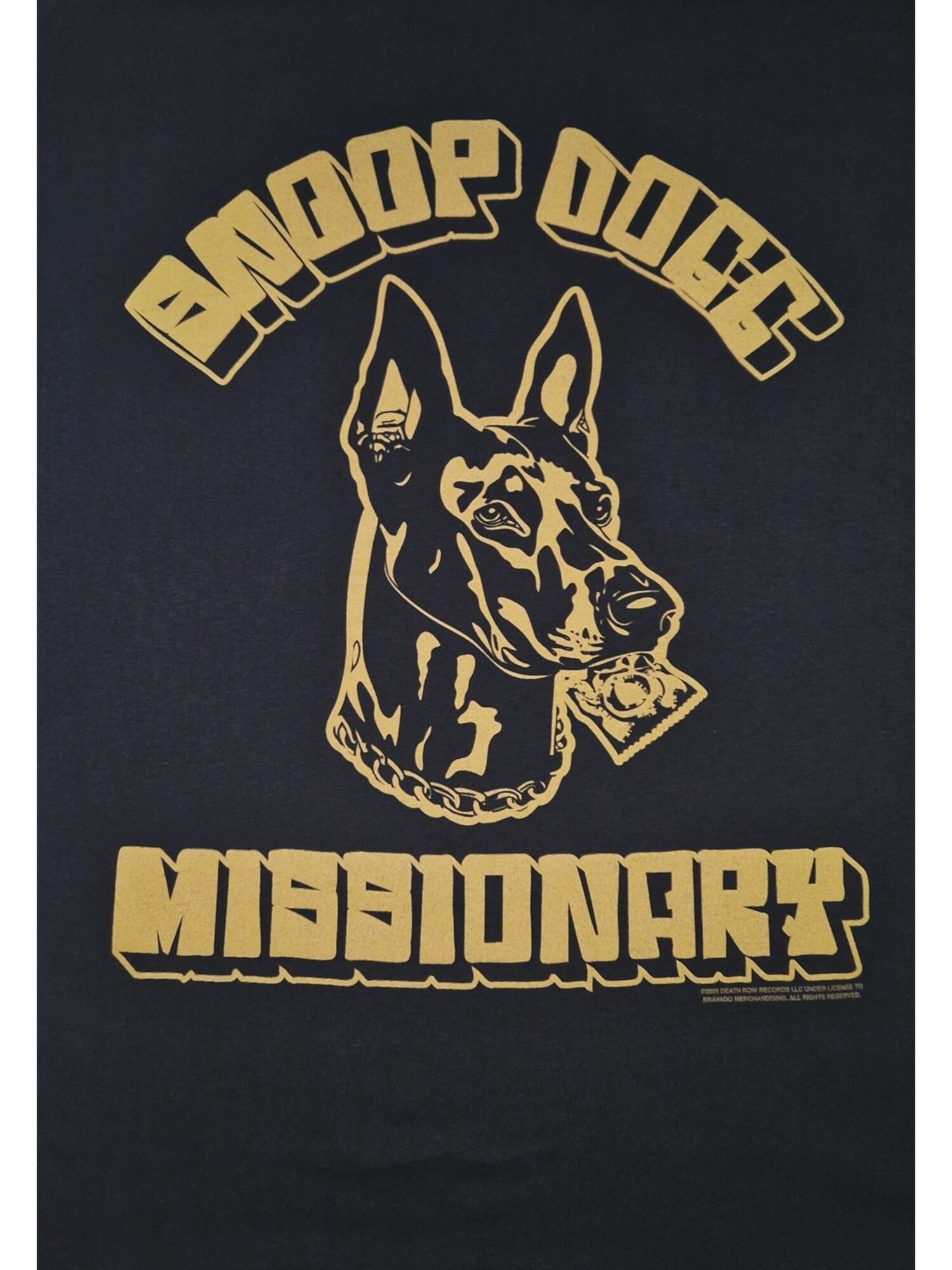 THE ROLLING STONES Camiseta 'Snoop Dogg Missionary T-Shirt' negro – imagen 3
