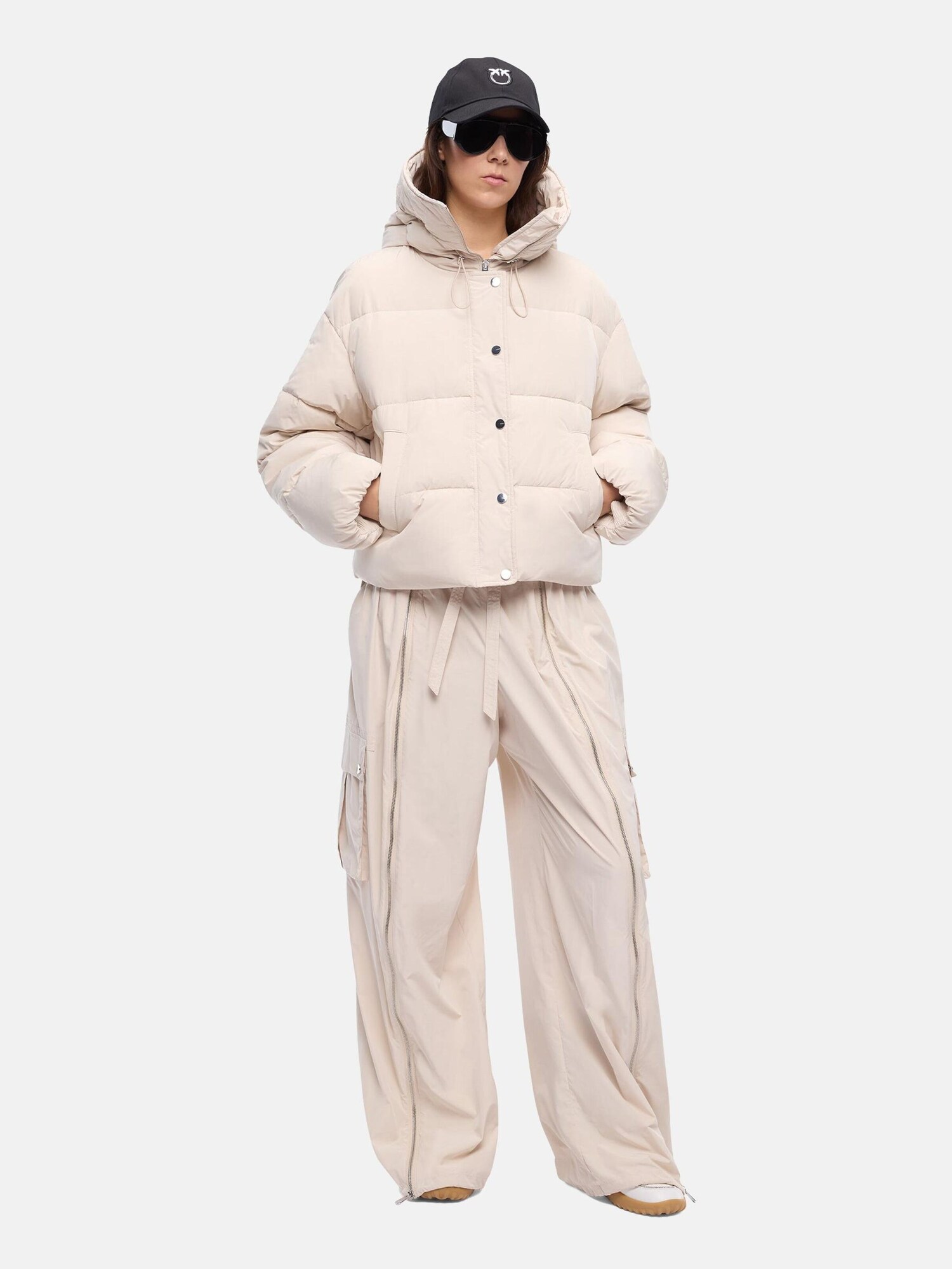 PINKO Chaqueta de invierno  beige – imagen 4