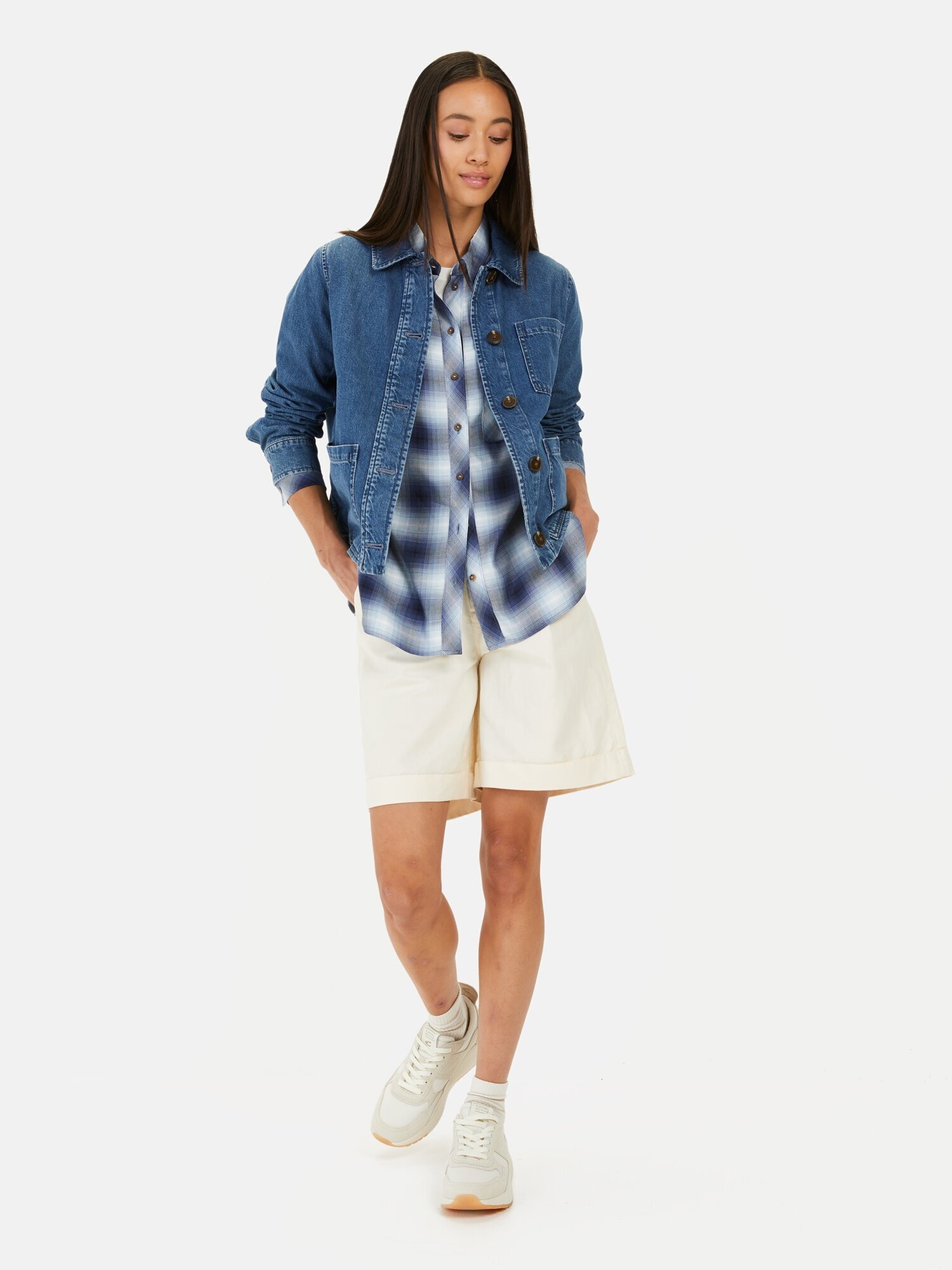 Thumbnail - Jeansjacke aus Baumwolle
