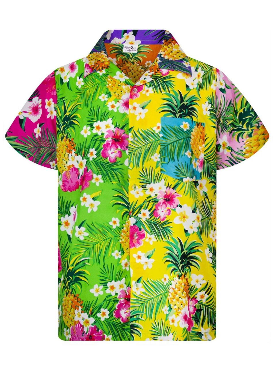 T-shirt 'Pineapple Flowers'
