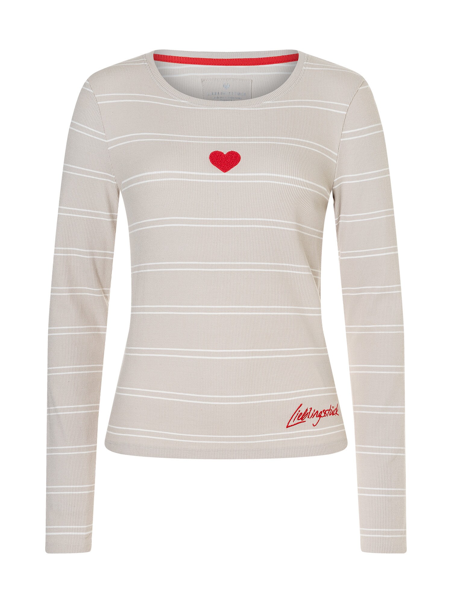 LIEBLINGSSTÜCK Tricou 'SinaL'  bej / roz pitaya