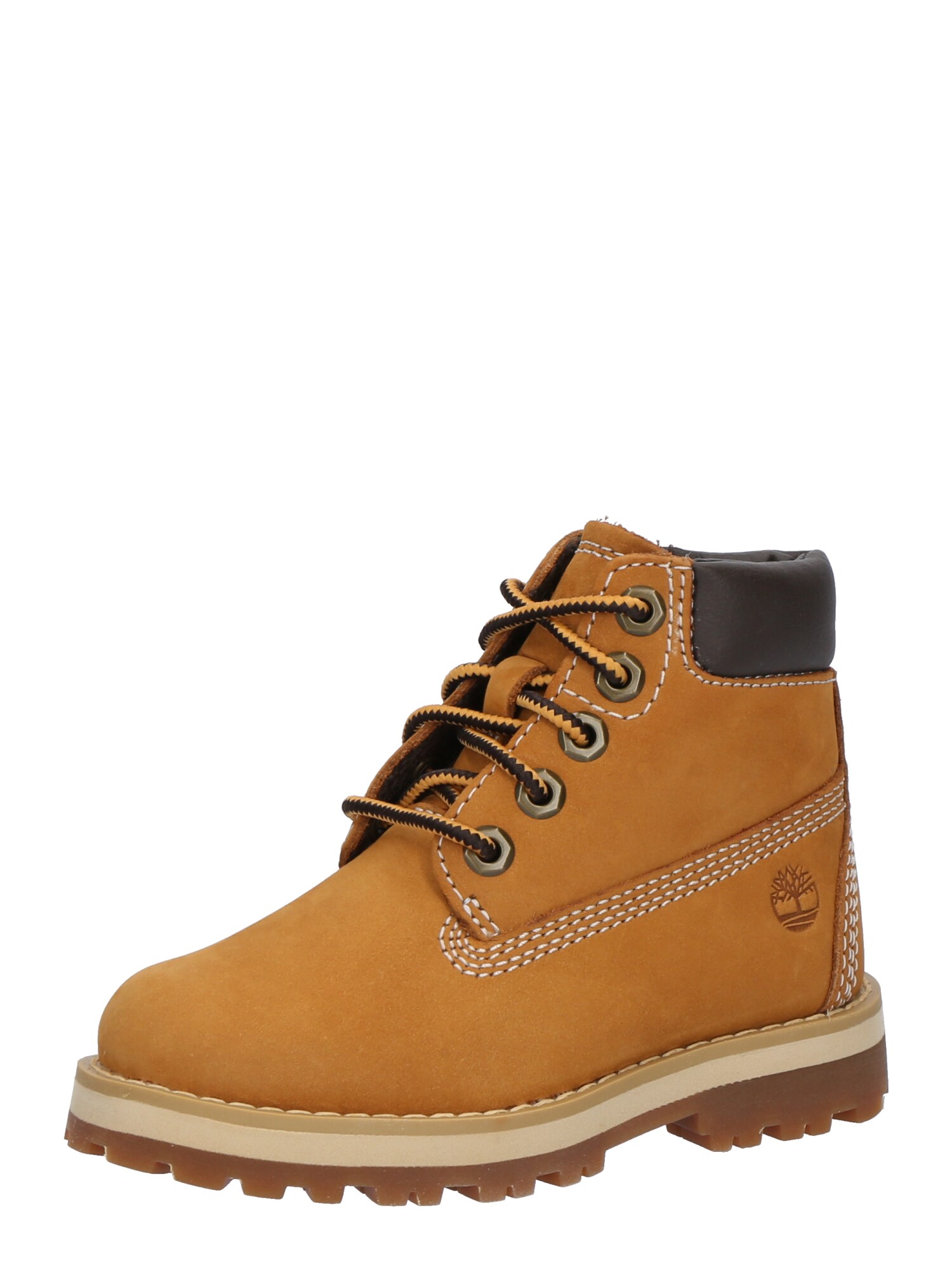 TIMBERLAND Cizme Courma Traditional6In maro caramel / negru