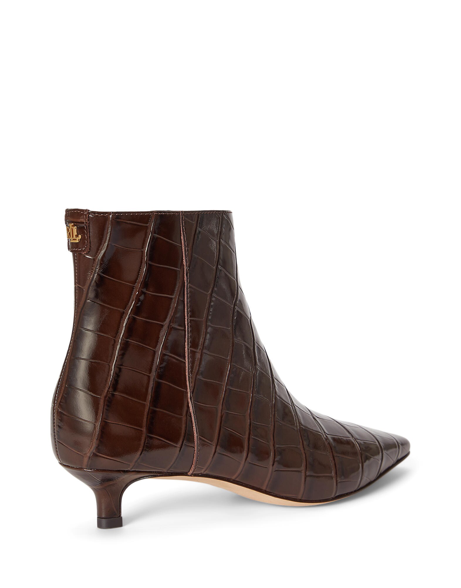 Lauren Ralph Lauren Botas de tobillo  marrón oscuro – imagen 3