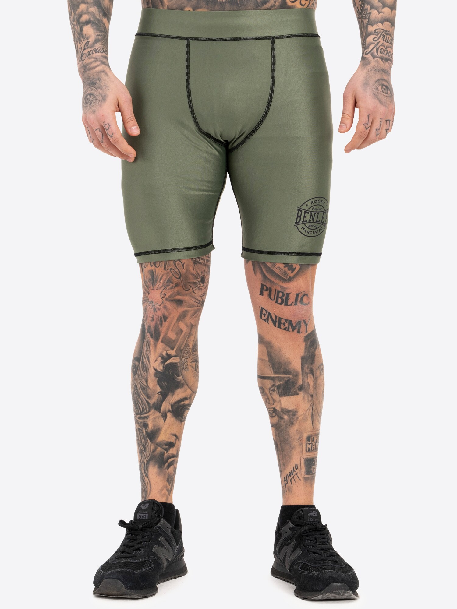 Benlee Sportnadrágok 'Bossburn'  khaki / fekete termék 2. képe