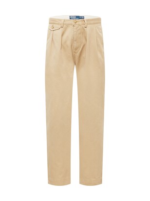 Polo Ralph Lauren Bandplooibroek ‘WHITMANCHINO’ Sand