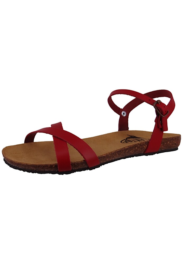 Plakton Sandale 'Mam Data Napa' Damen Größe 37 rot