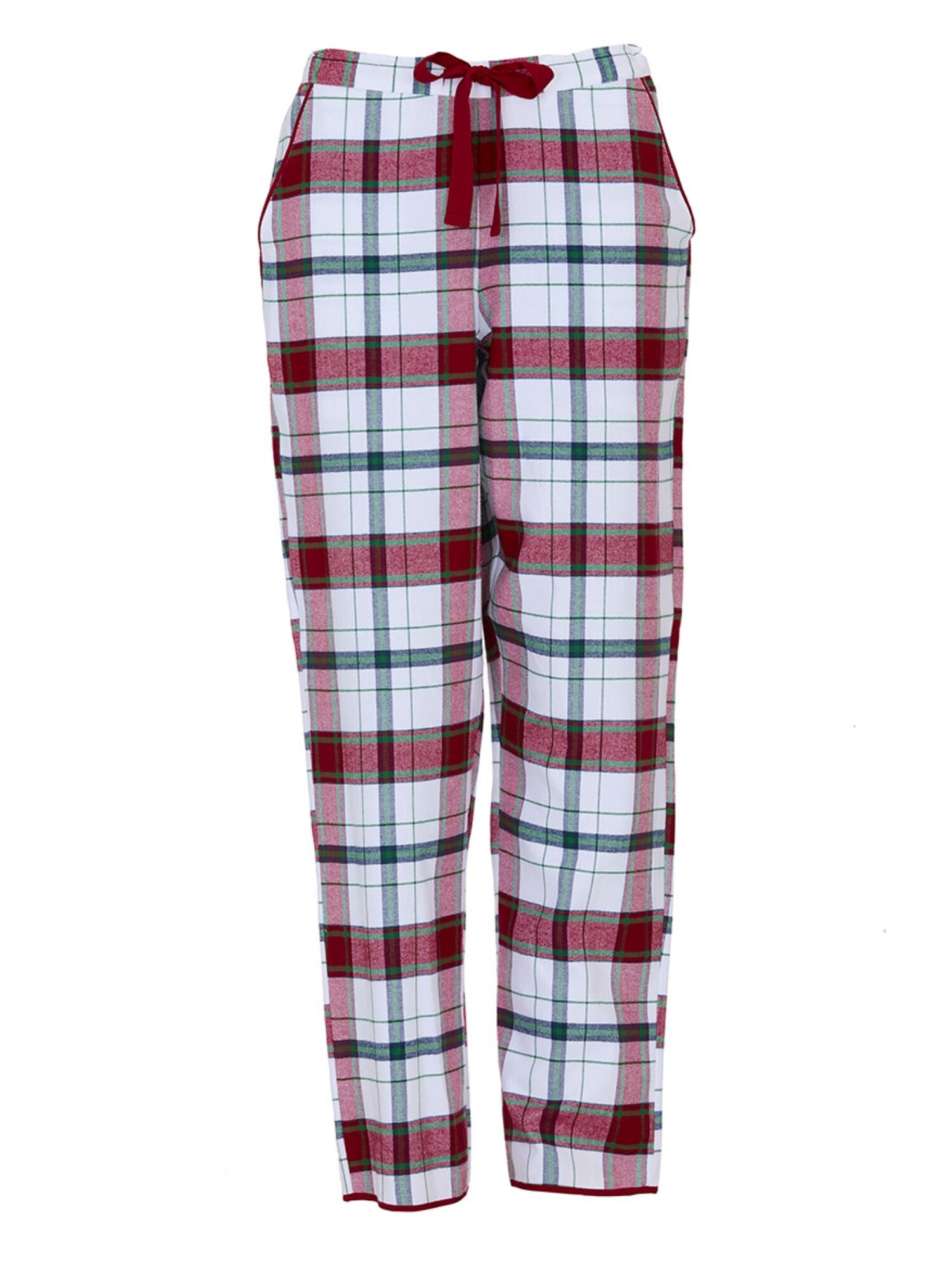 Cyberjammies Pantalón de pijama 'Blaze' pino / rojo / melón / blanco