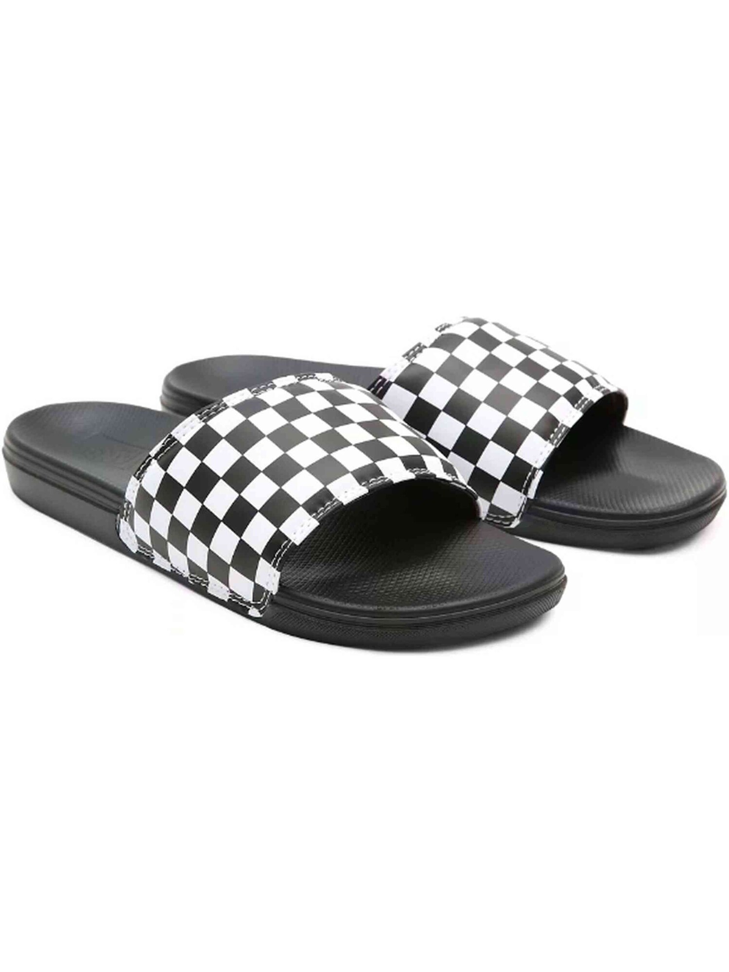 Chanclas de Niña y Niño Vans Off The Wall la Costa Slide-on Checkerboard Whtblkchck – imagen 3