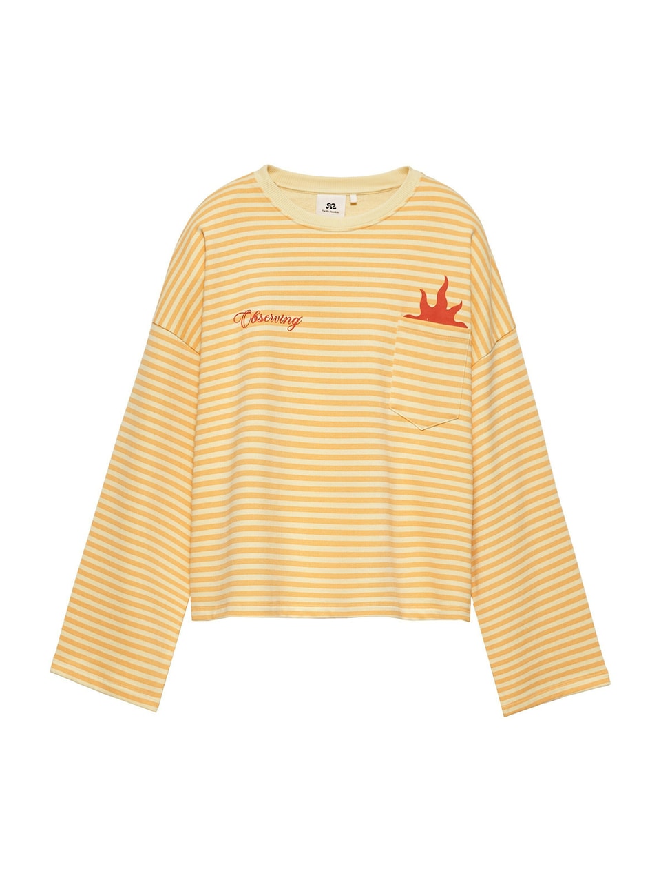 Sweatshirt 'PACIFIC' kräm / saffran