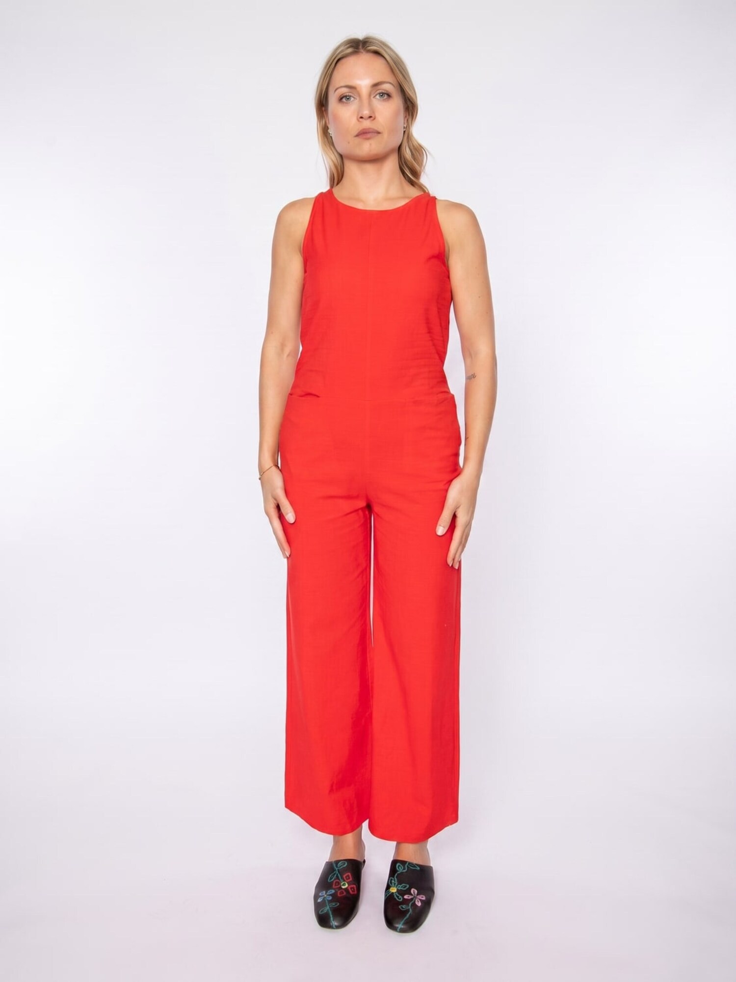 Thinking MU Tuta jumpsuit 'Adriana' rosso