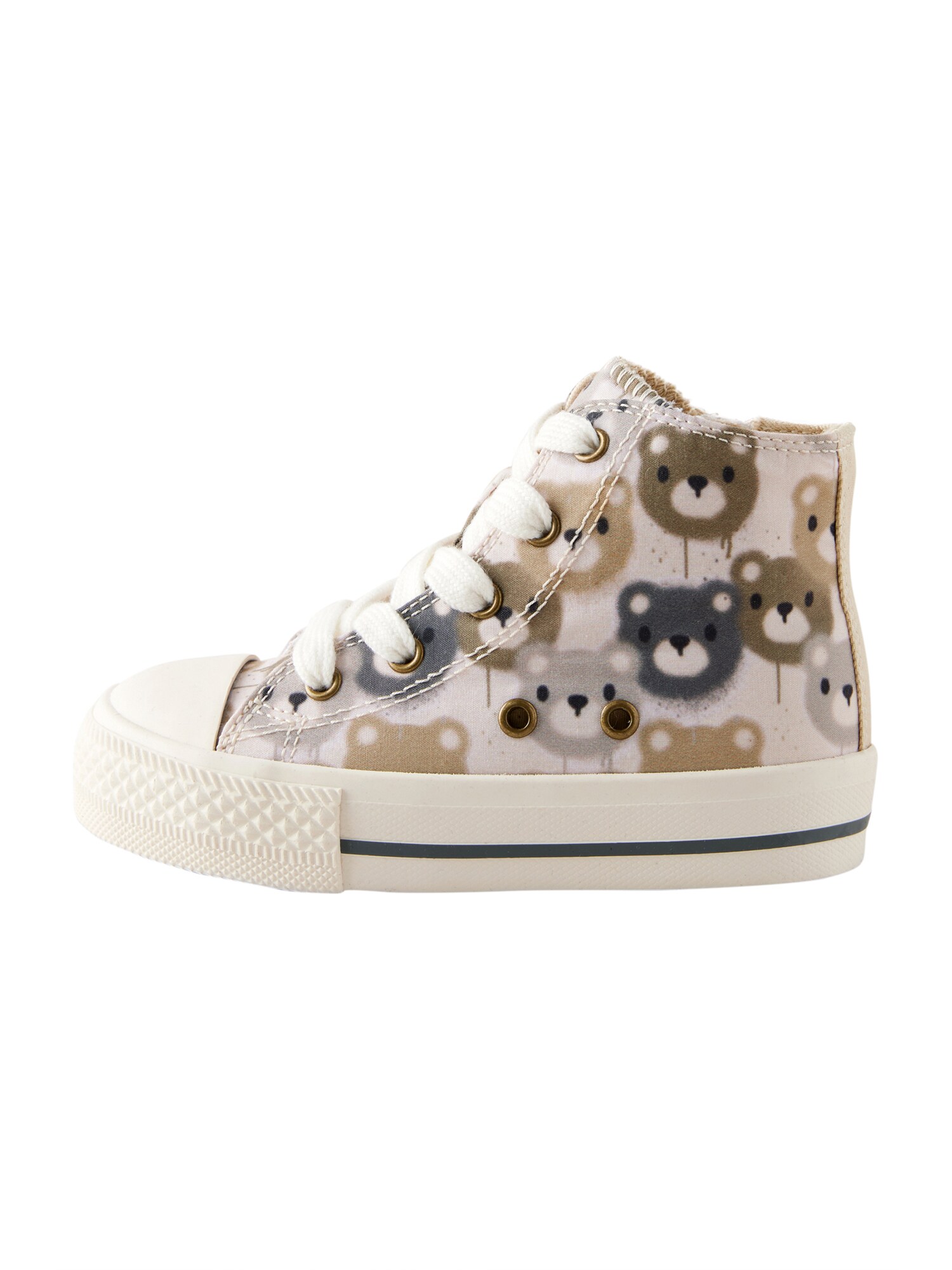 Next Sneaker  bej / crem / maro / roșu cireș