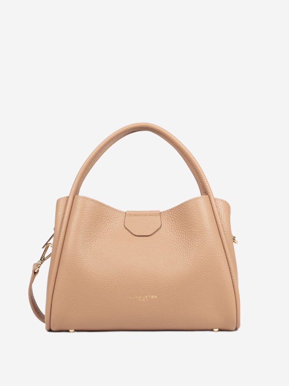 Handväska 'Lancaster Sac à main Aimantée M Ida Double Naturel In Beige'