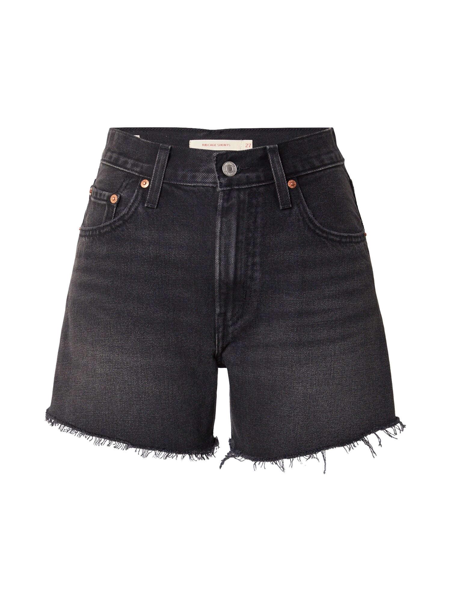 LEVIS ® Jeans Ribcage Shorts  negru denim