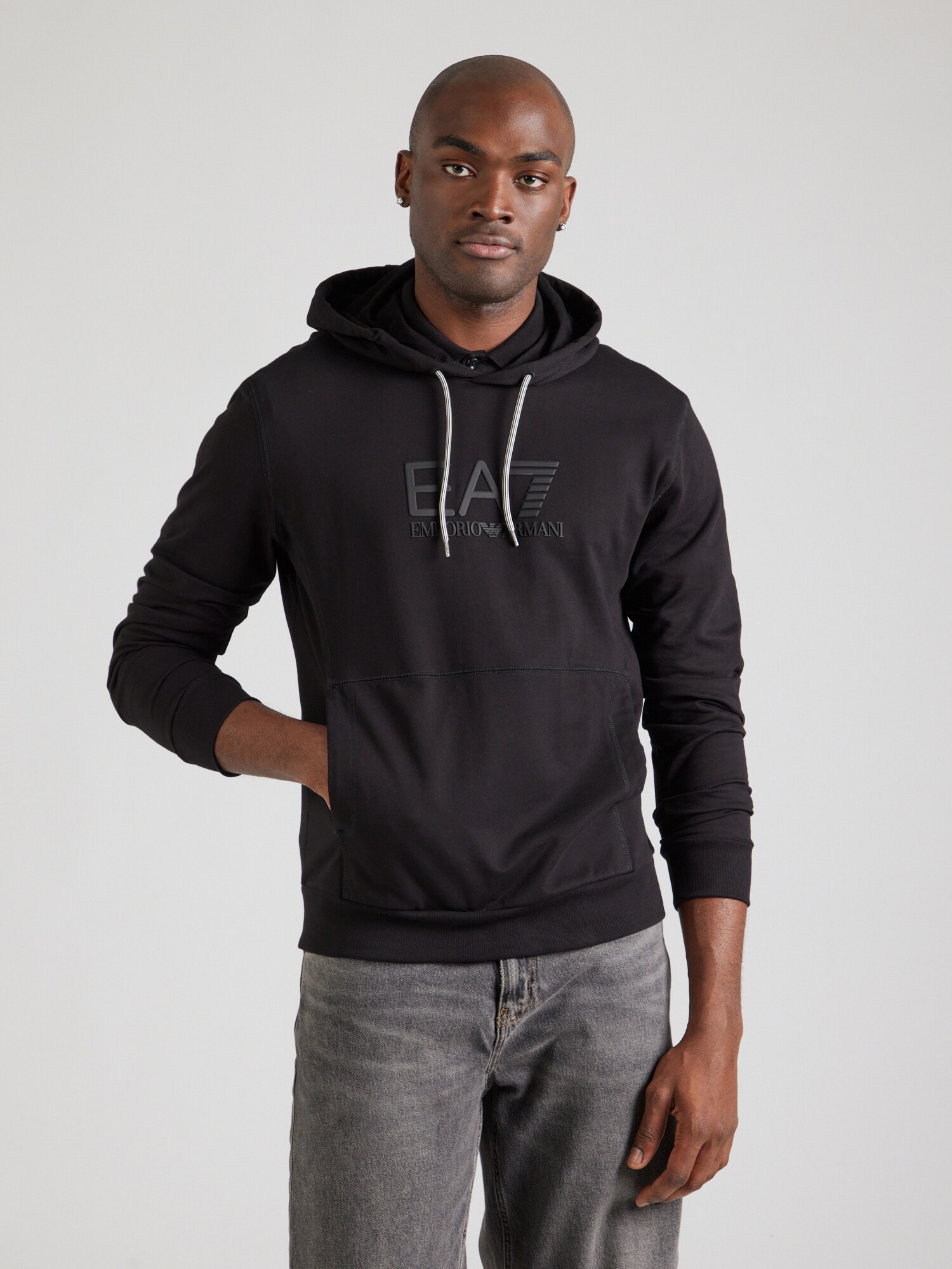 EA7 Emporio Armani Tréning póló  fekete termék 2. képe