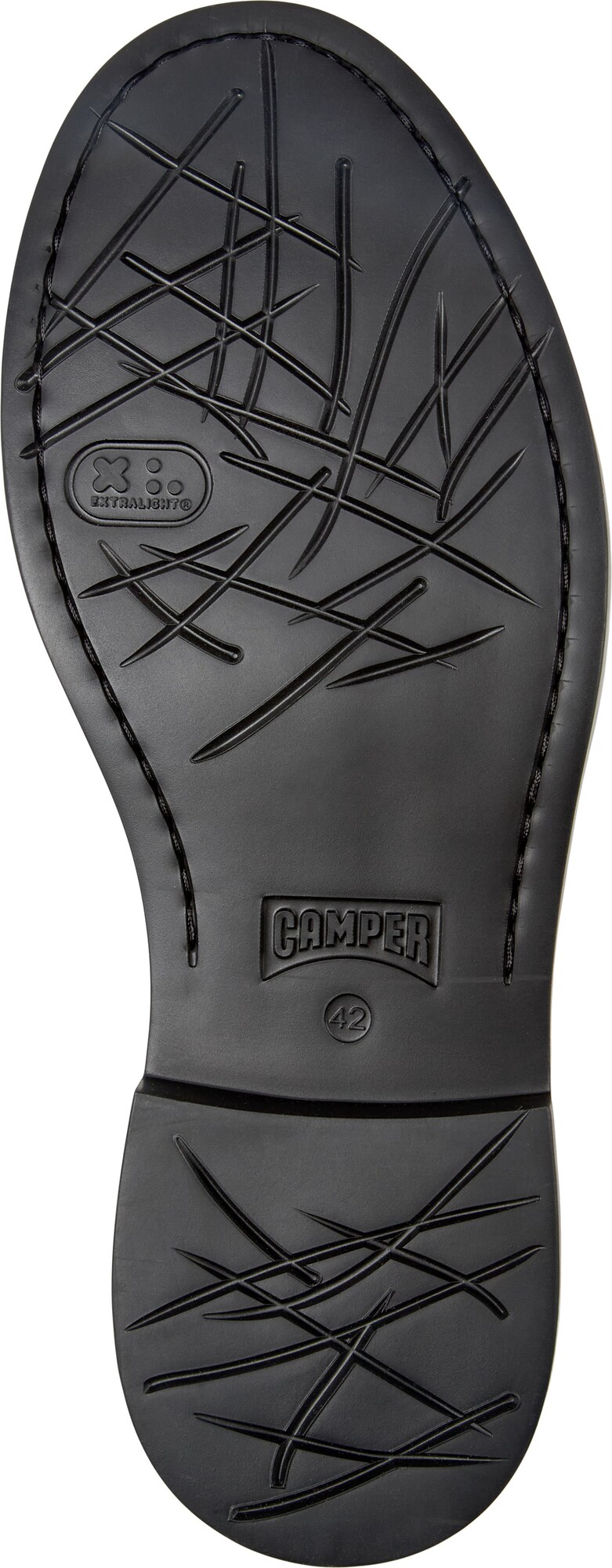 CAMPER Zapatos con cordón 'Dean' negro – imagen 2