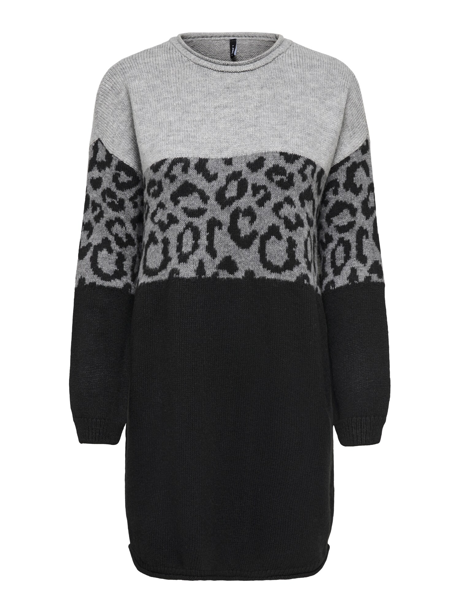 ONLY Rochie tricotat ONLJADE  gri metalic / gri deschis / gri amestecat
