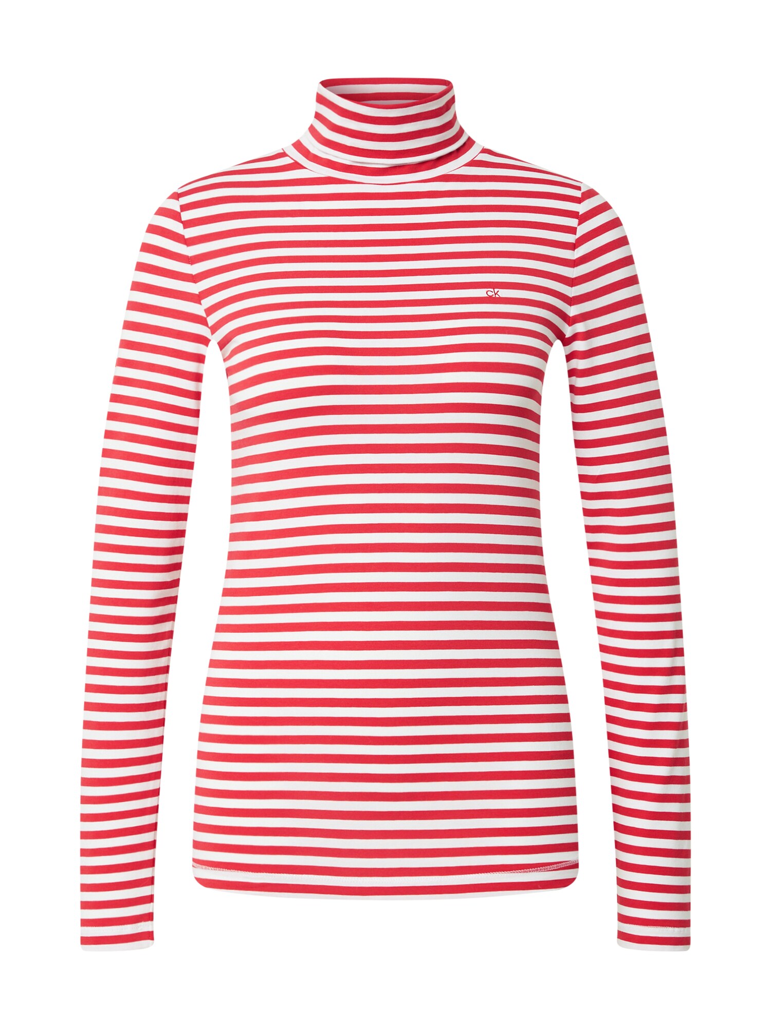 Calvin Klein Marškinėliai  raudona / balta