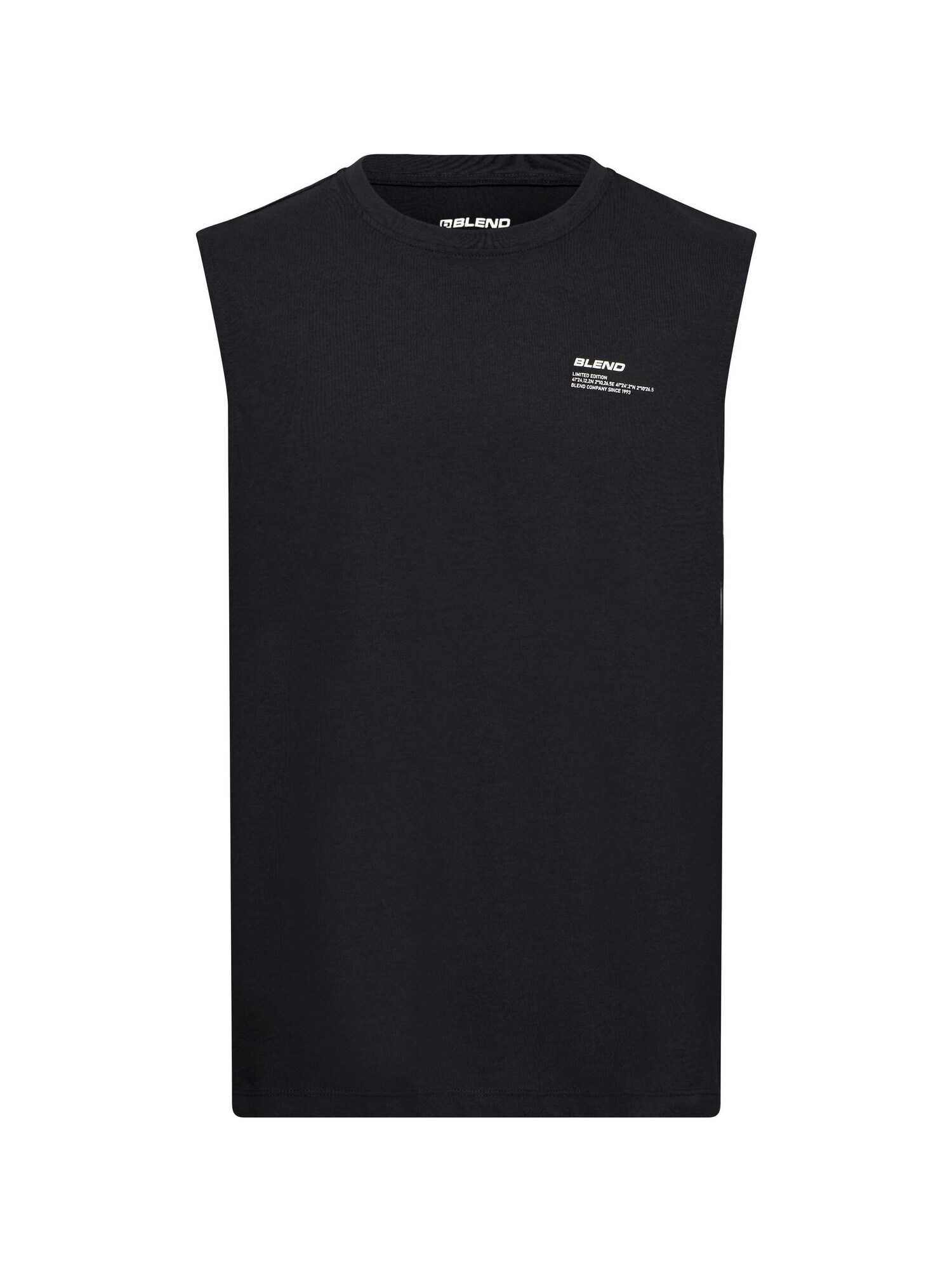 BLEND Camiseta 'BHFlox'  negro / blanco