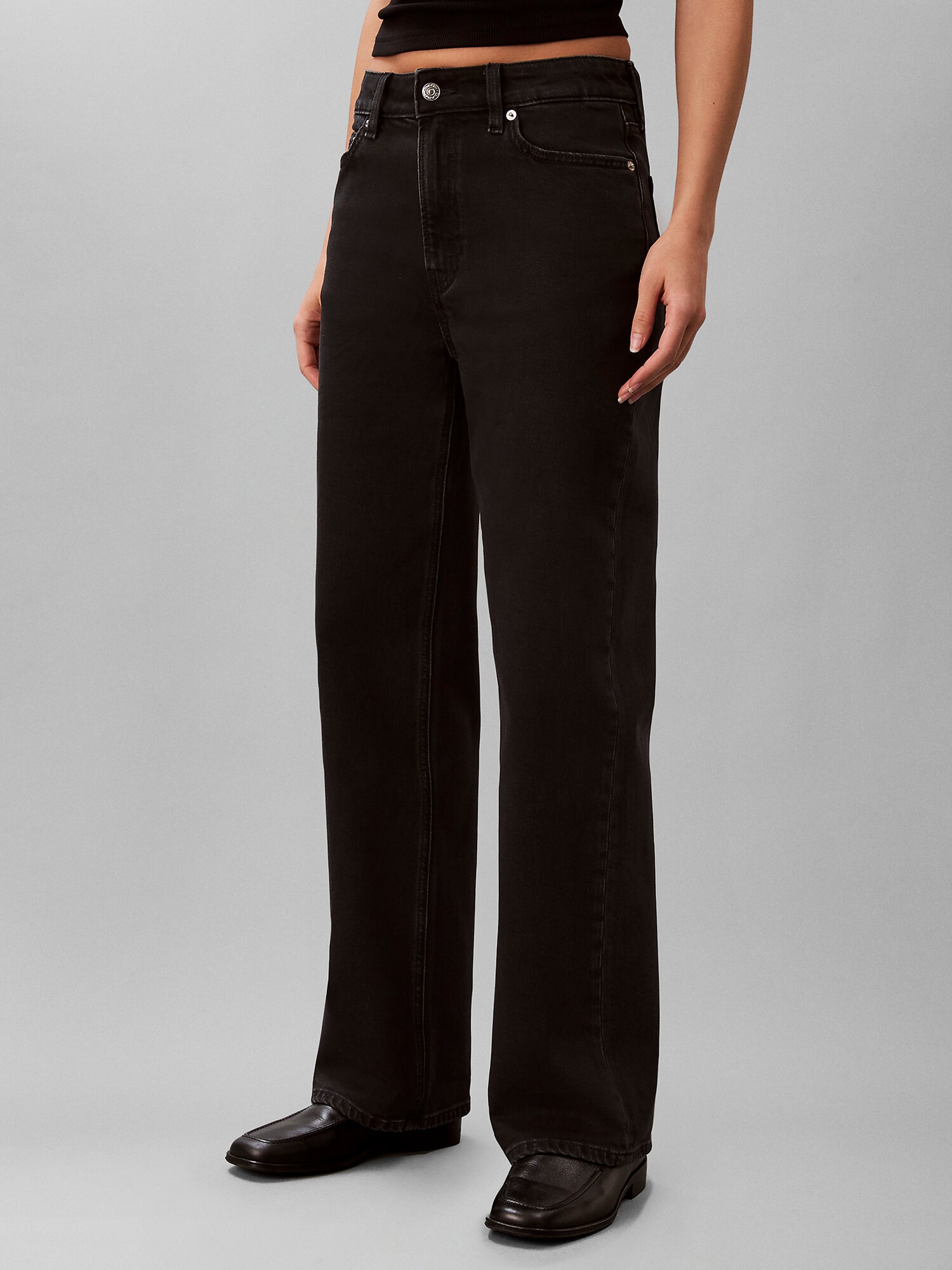 Calvin Klein Jeans Vaquero negro denim – imagen 4