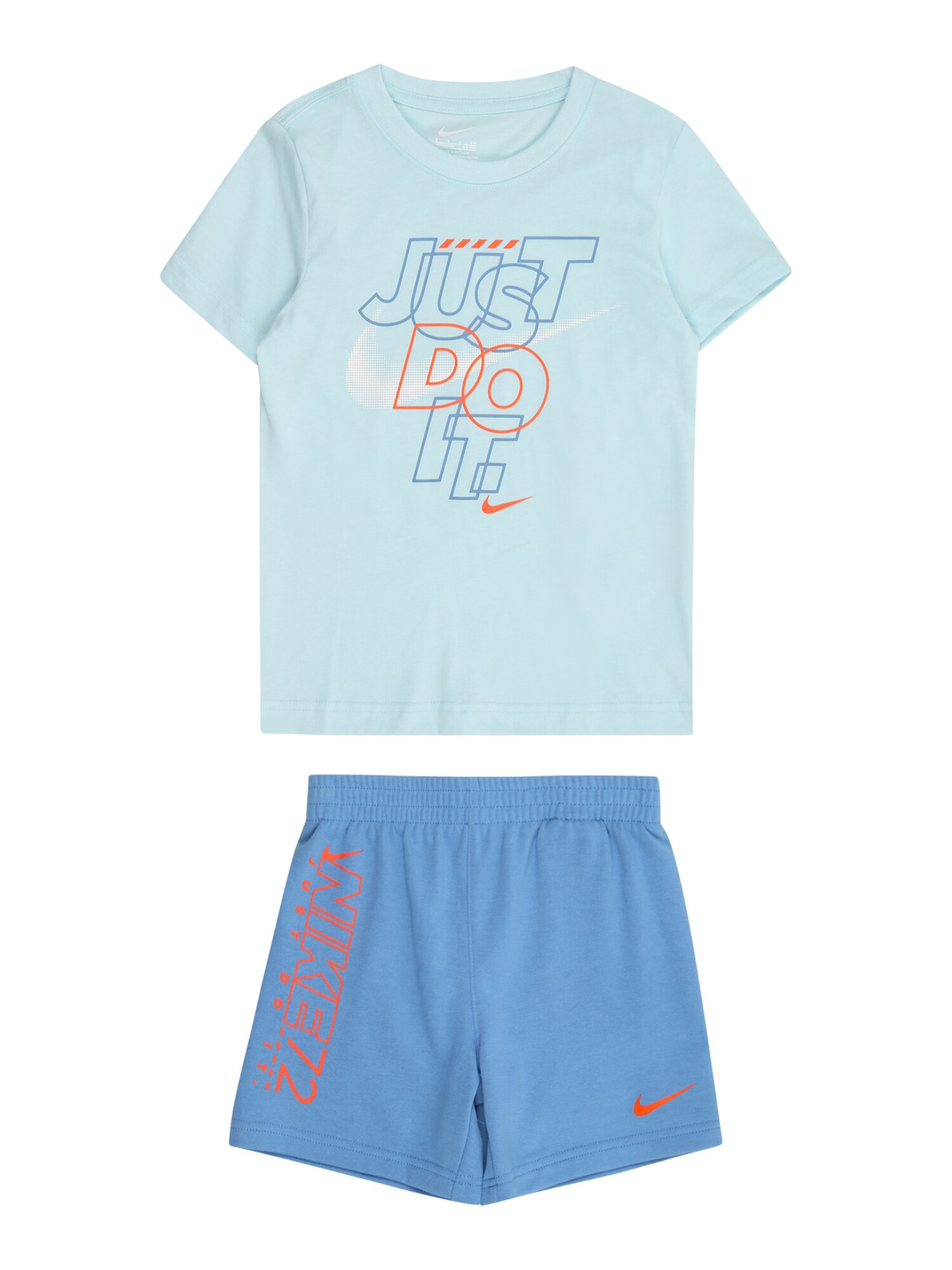 Nike Sportswear Szettek 'RHYTHM'  kék farmer / világoskék / narancs / fehér akciós termékkép 1