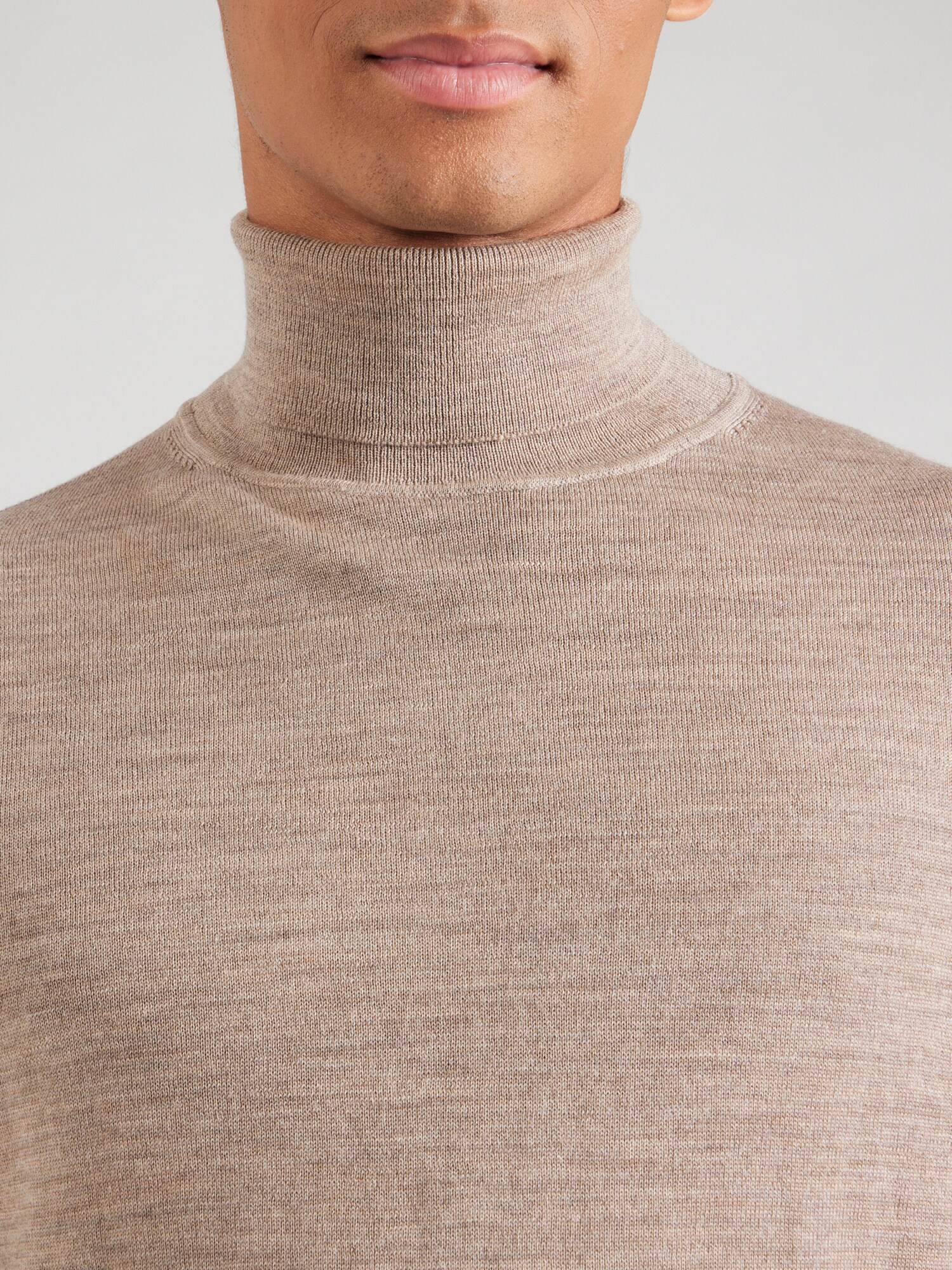 Jack & Jones Premium Sveter 'JPRMARK' sivobéžová (obrázok 5)