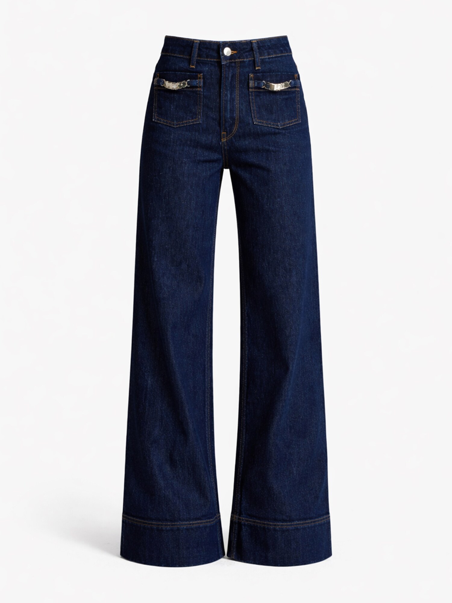 It's Basic Its Basic Jeans Wide Mid Rise Jeans (Lenght 28)