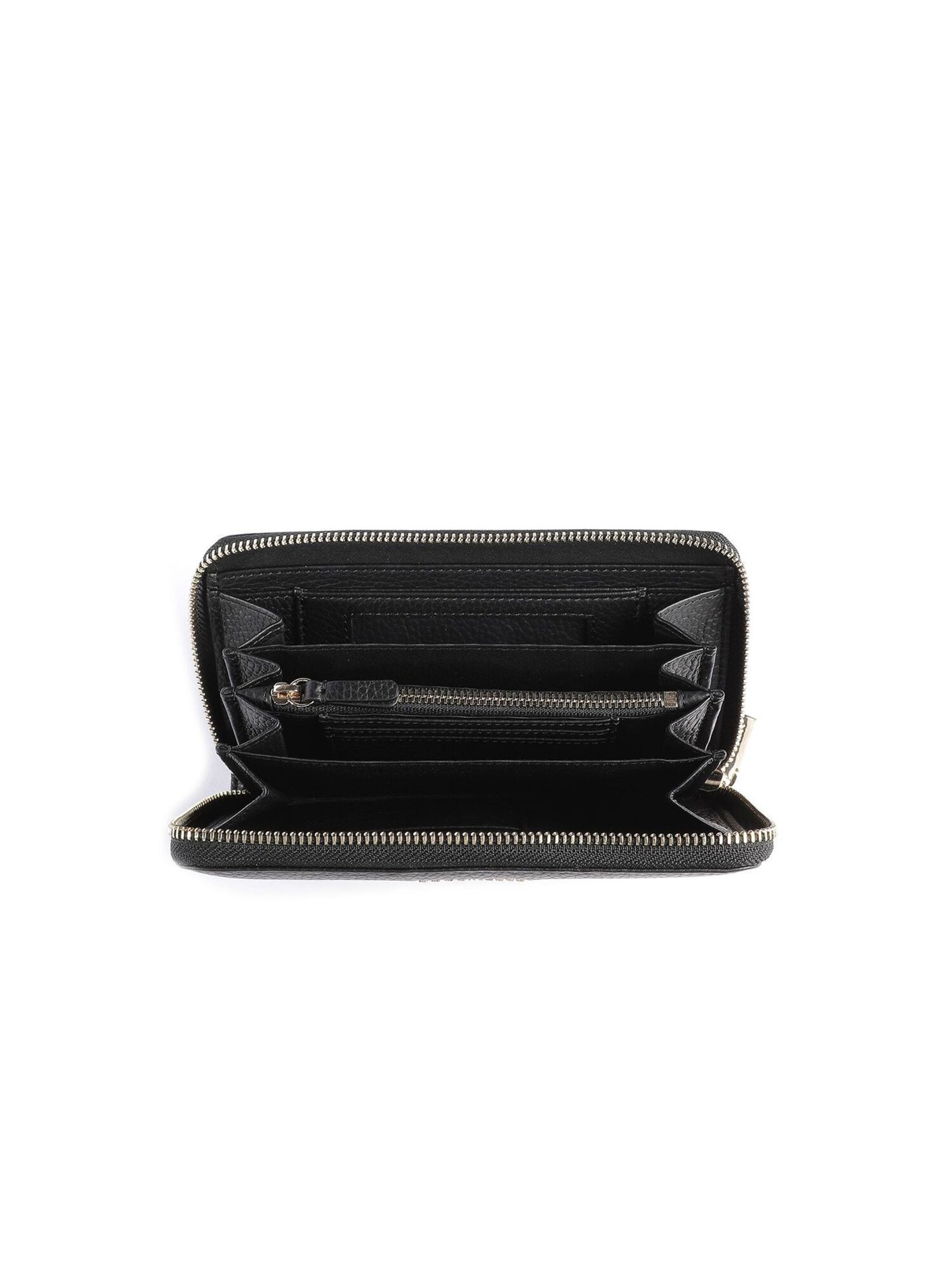 Coccinelle Cartera 'Metallic Soft Wallet Grained Leather' negro – imagen 6