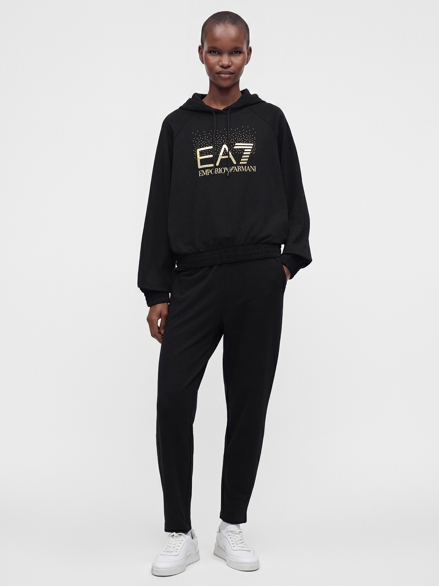 EA7 Emporio Armani Chándal  oro / negro – imagen 4