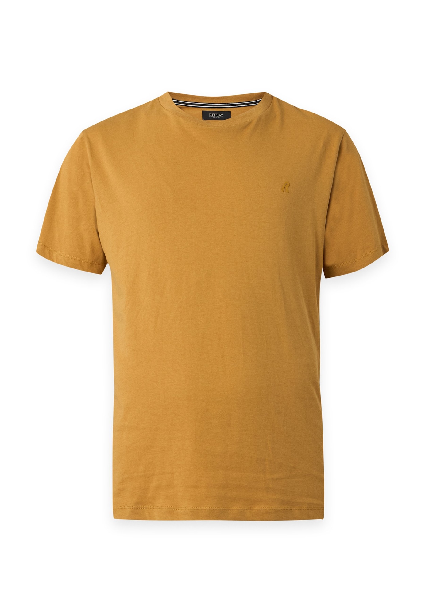 REPLAY Camiseta  mostaza