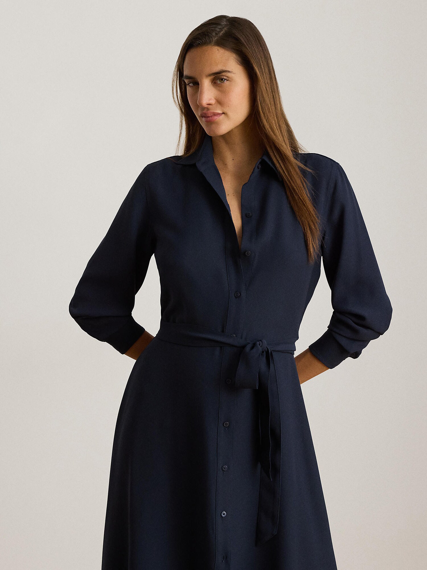 Lauren Ralph Lauren Vestido camisero  navy – imagen 8