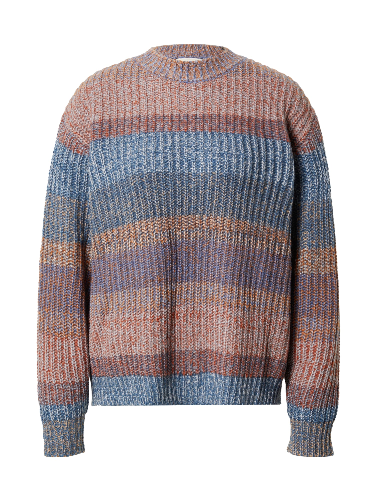 24COLOURS Megztinis mėlyna / aukso geltonumo spalva / tamsiai oranžinė / balta
