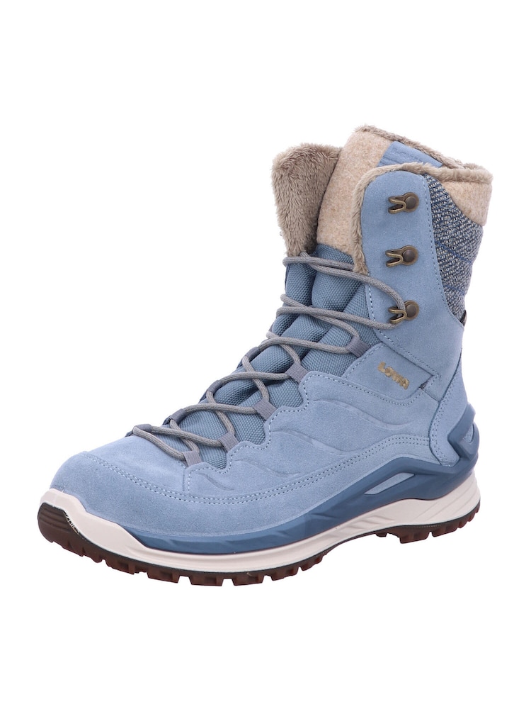LOWA Boots Damen Größe 38.5 blau Winterschuhe