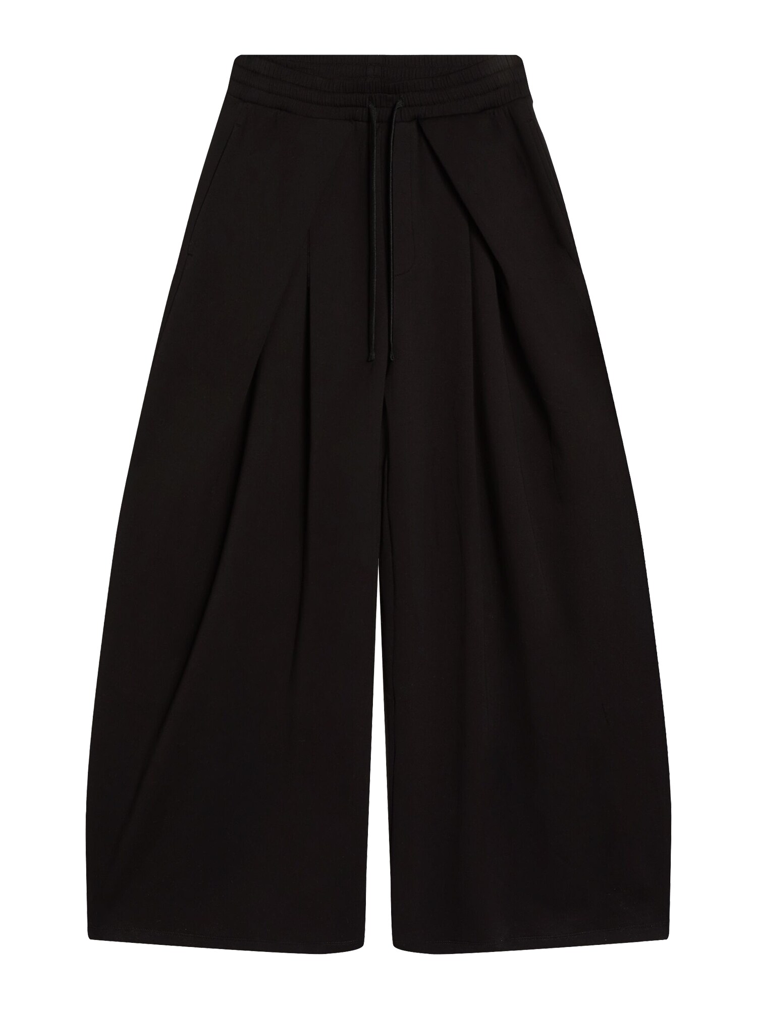 Bershka Pantaloni cutați  negru