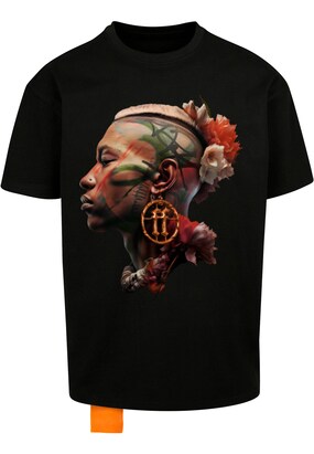 Forgotten Faces Shirt ‘Tagged Warrior’ Gemengde kleuren / Zwart