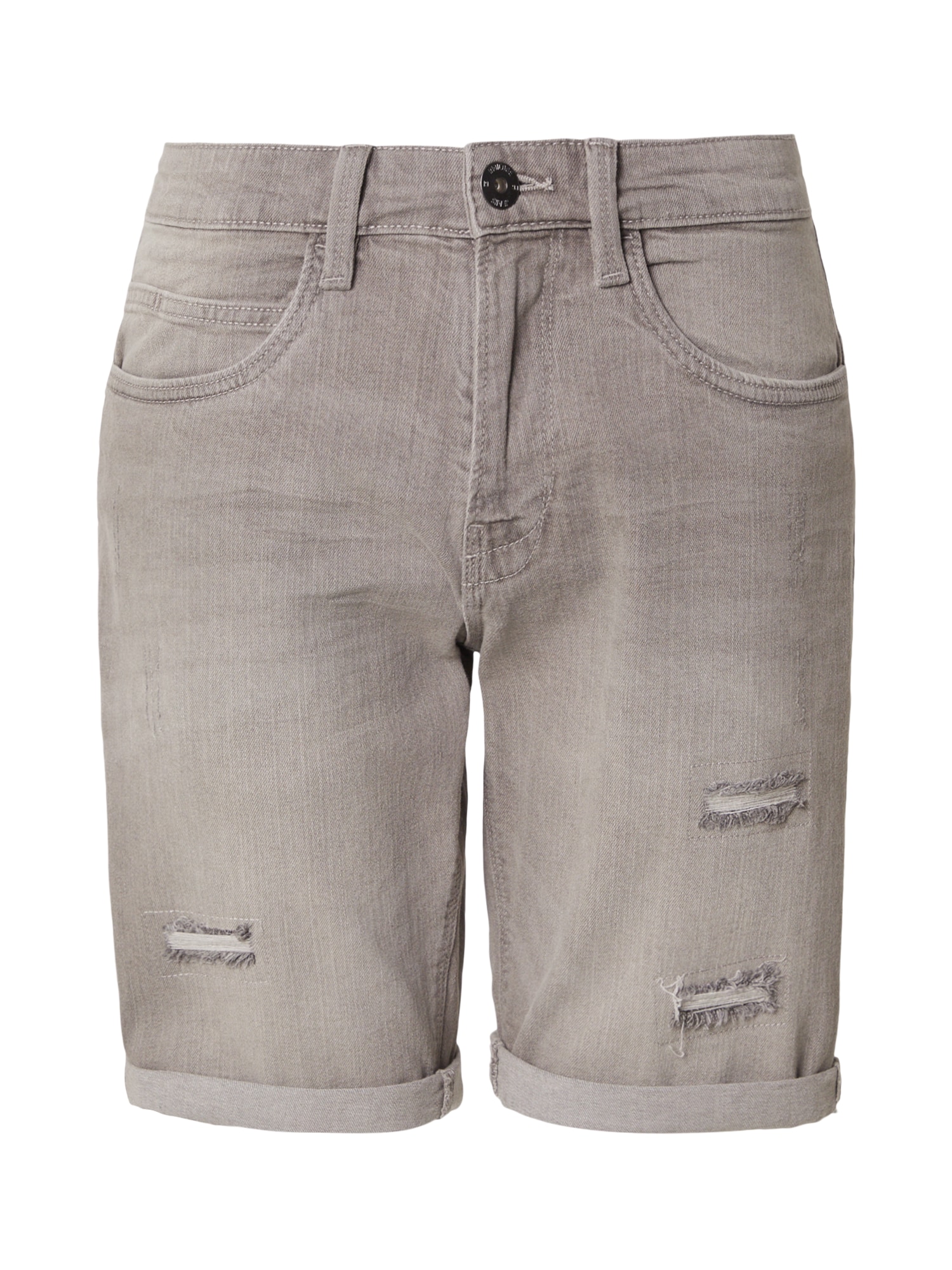 INDICODE JEANS Jeans 'INKaden Holes'  gri denim