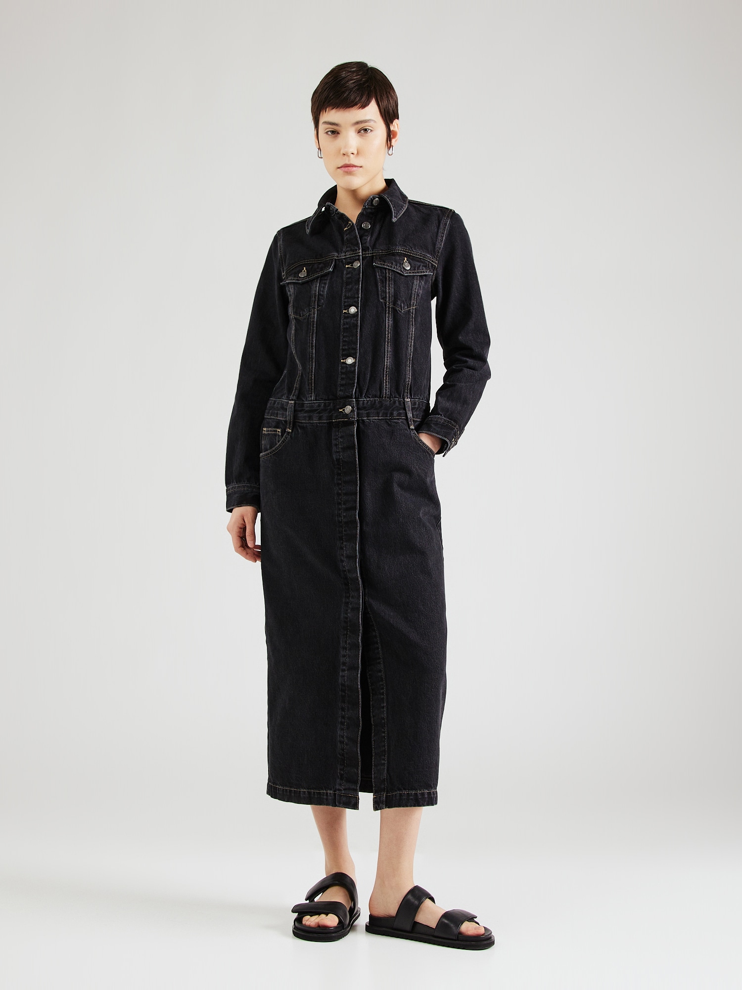 TOPSHOP Ingruhák  fekete farmer termék 2. képe
