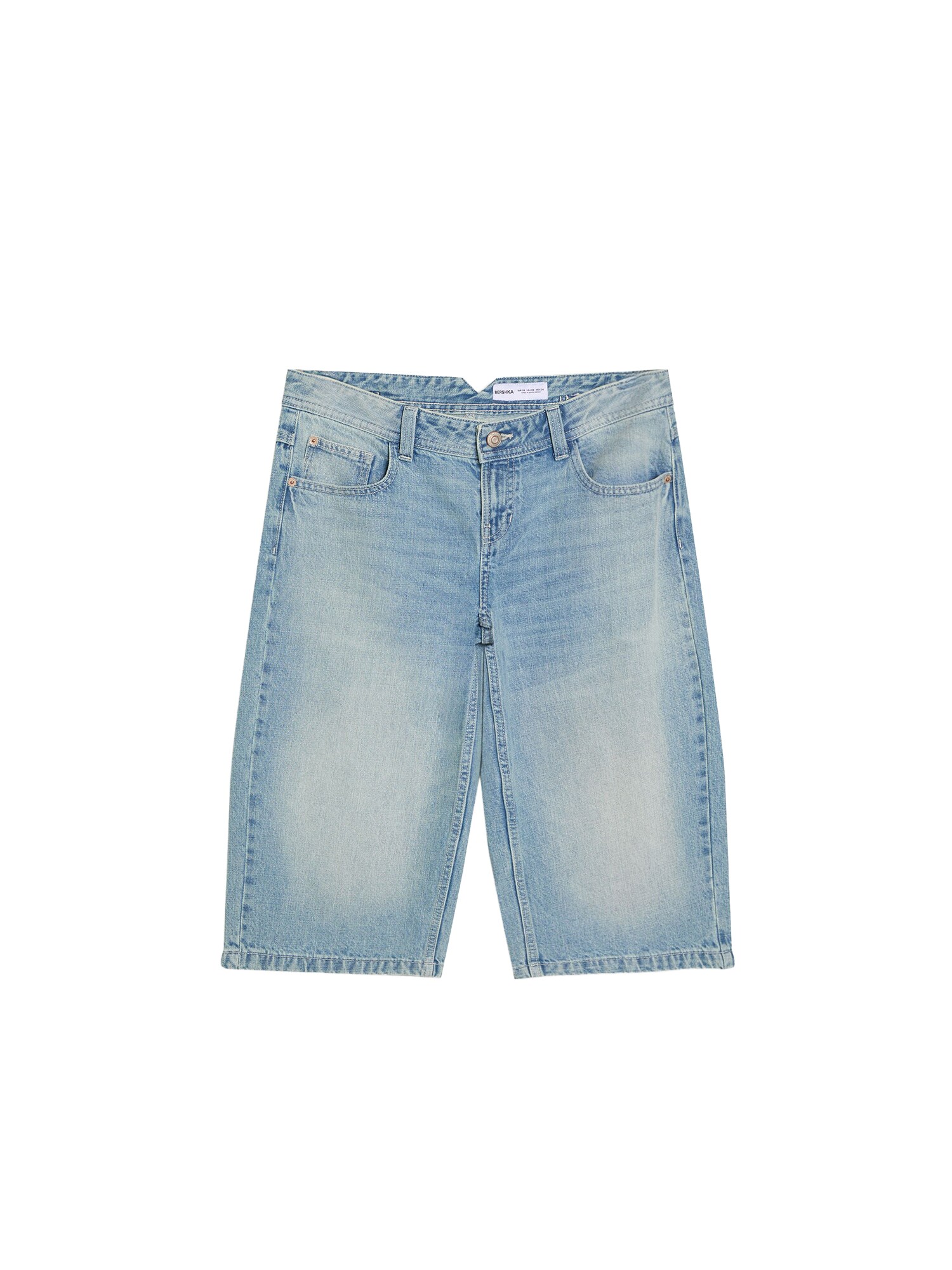 Bershka Kavbojke  moder denim