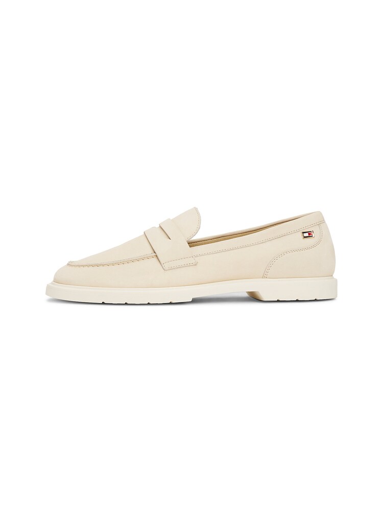 TOMMY HILFIGER Slipper 'Enamel' Damen Größe 42 creme