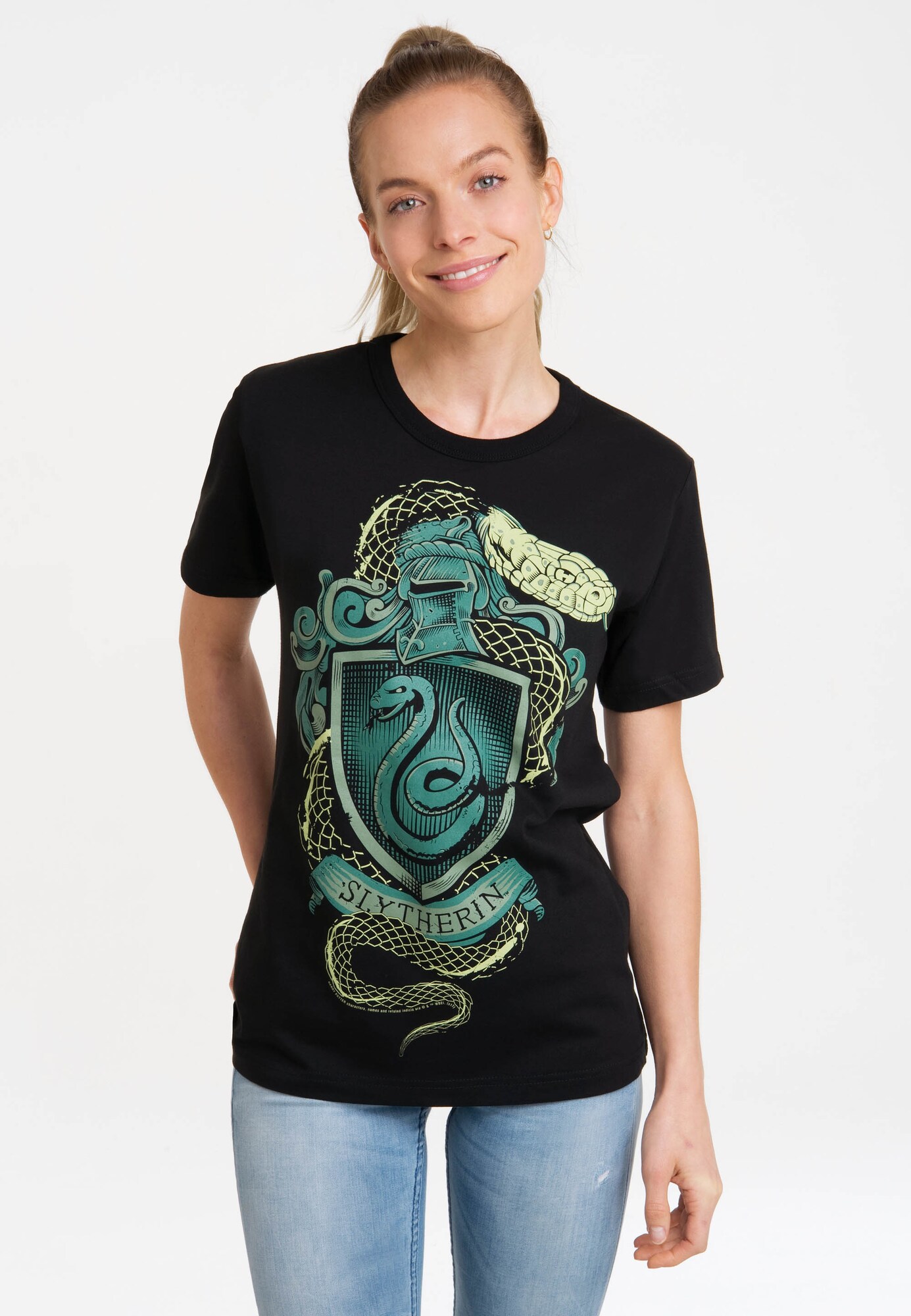 Thumbnail - LOGOSHIRT T-Shirt Harry Potter - Slytherin