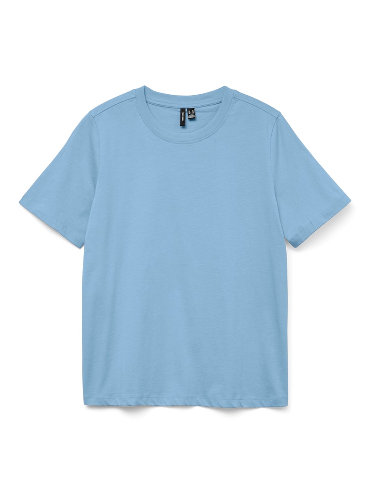 VERO MODA T-Shirt 'VMPaulina' Damen Größe S hellblau